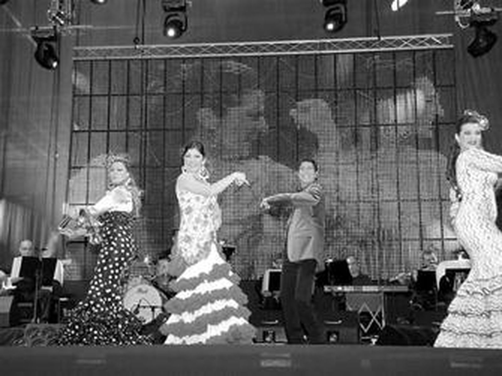 Una imagen del concierto del programa 'Se llama copla' que ofreció el año pasado en La Isla.