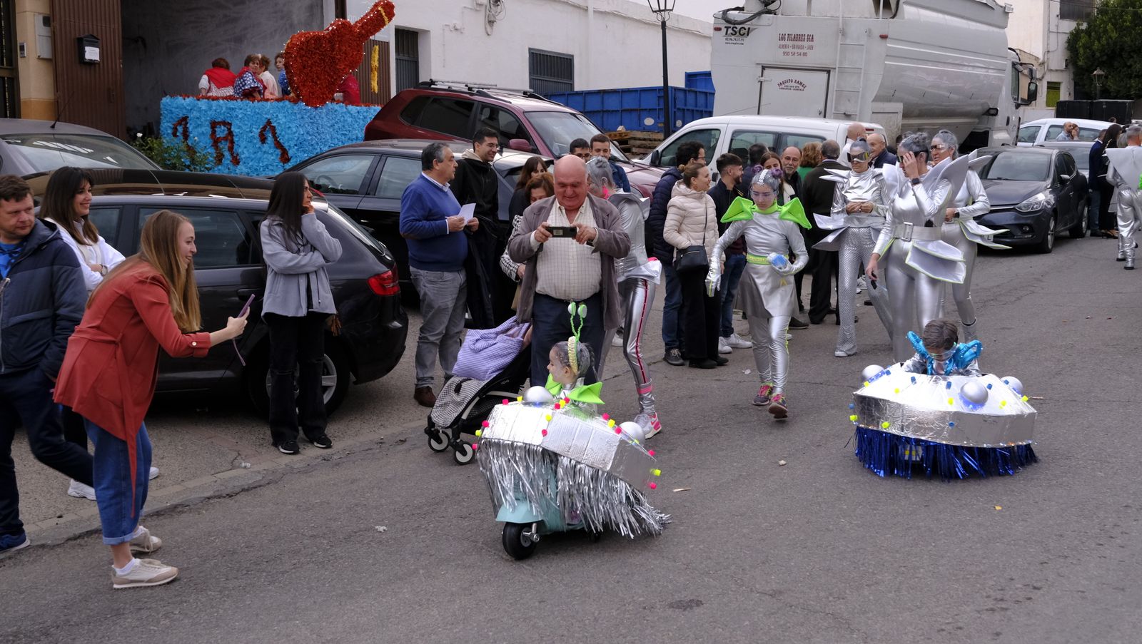 Las mejores imágenes de las carrozas de las fiestas de Canjáyar