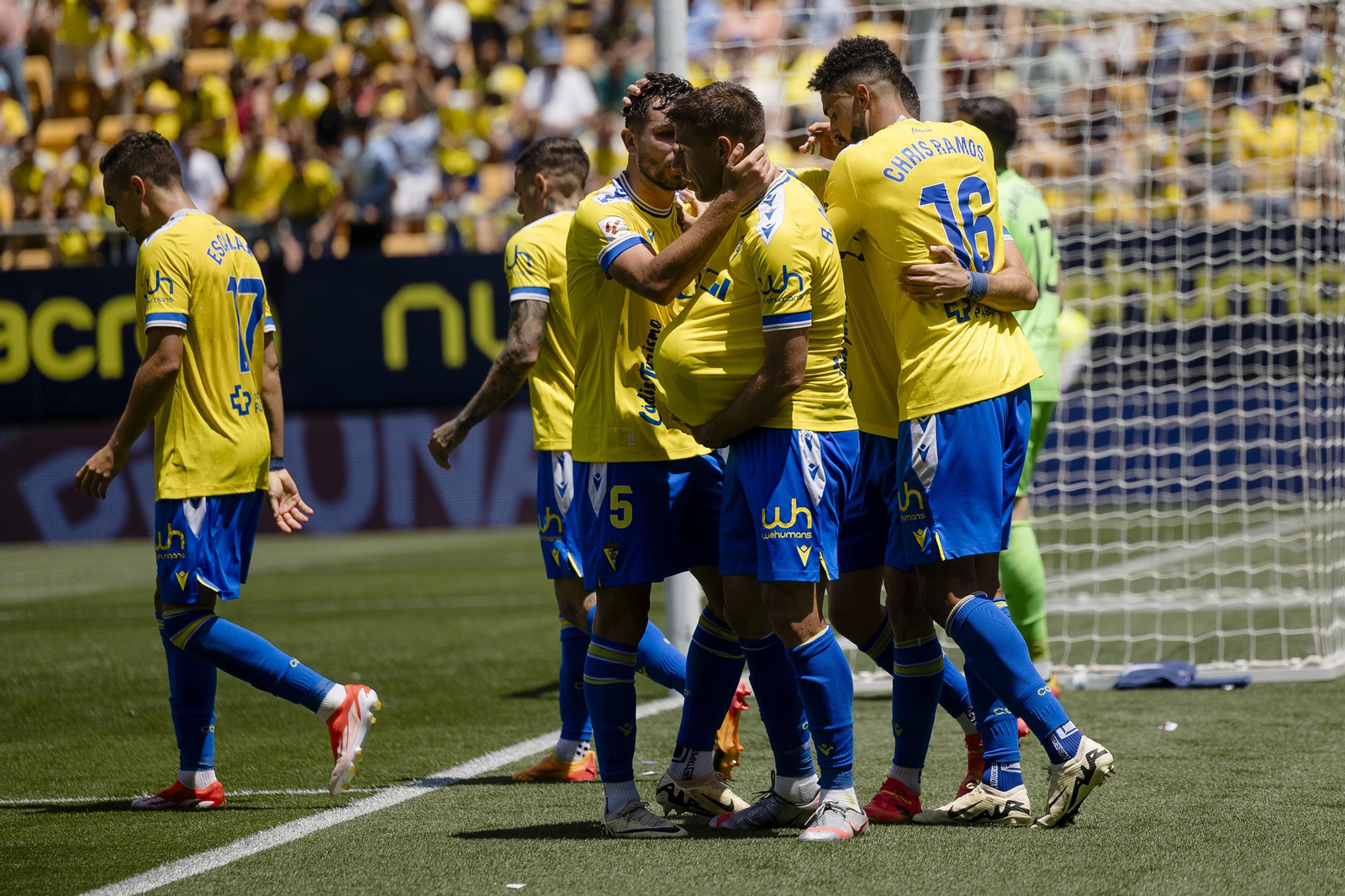 Las imágenes del partido entre el Cádiz C.F y el Getafe