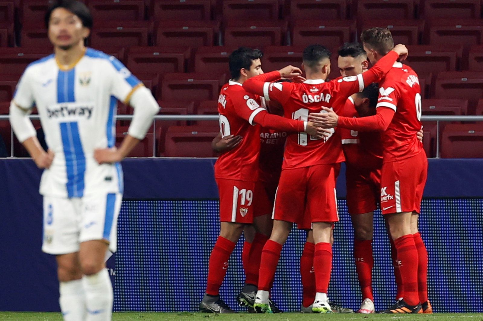 Las fotos del Leganés-Sevilla de Copa del Rey