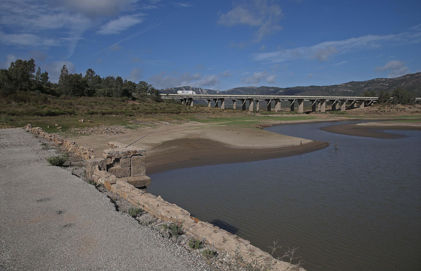 Imágenes del pantano de Charco Redondo en Los Barrios