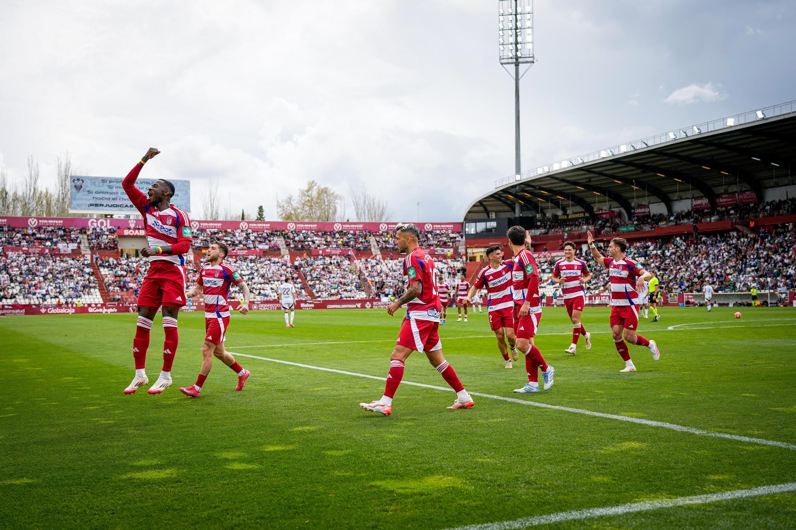 Las mejores imágenes del Albacete-Granada CF