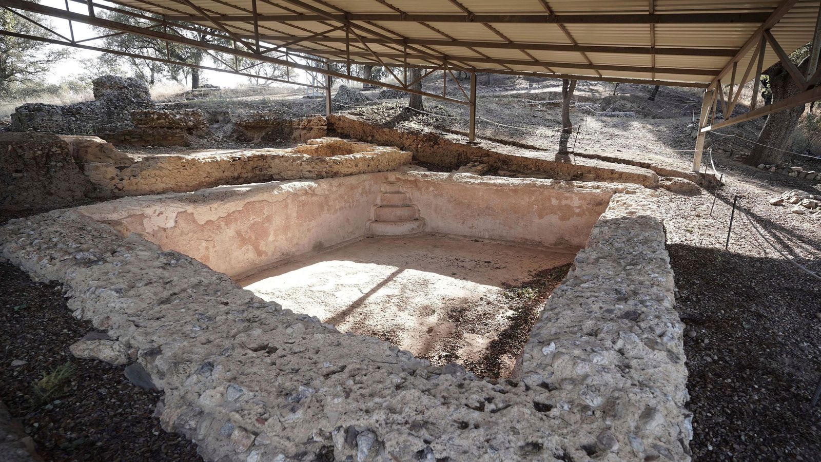 El yacimiento que atesora la ciudad romana de Solia.