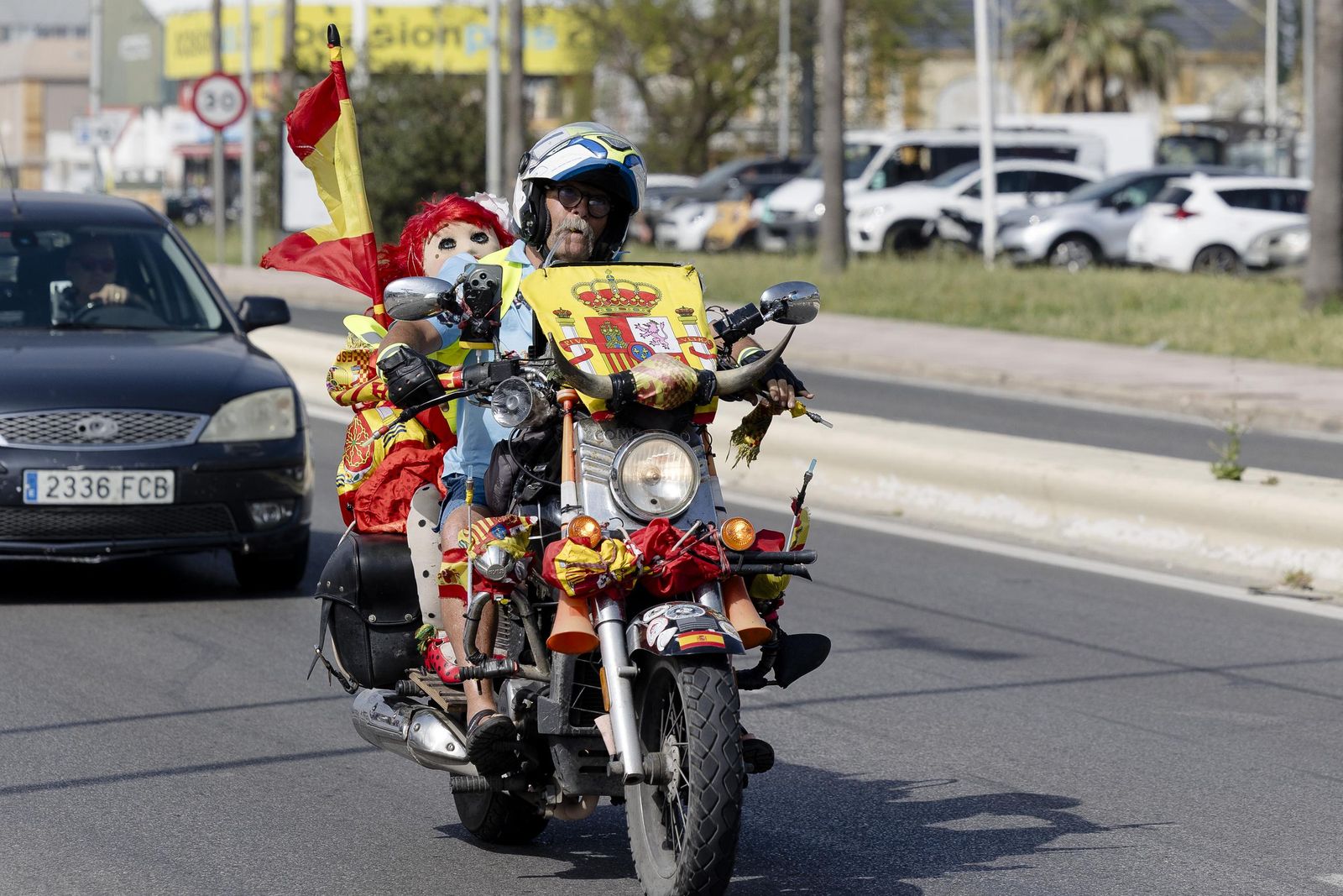 Las imágenes del viernes de Motorada en El Puerto por el Gran Premio de Motociclismo de Jerez 2025