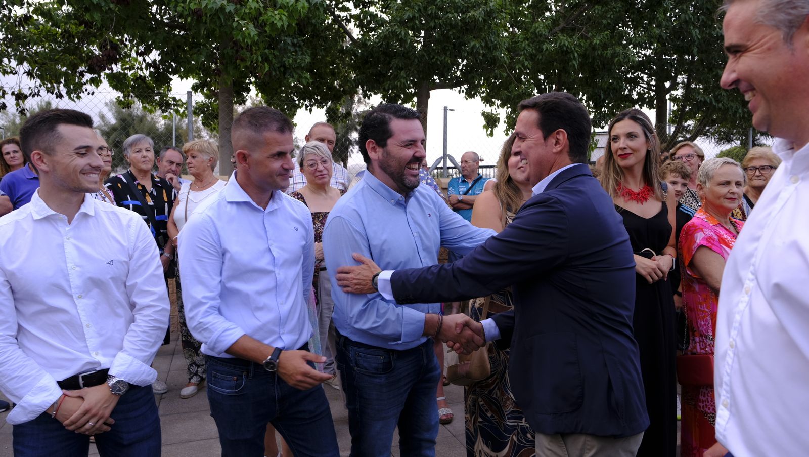 Imágenes de la inauguración del puente que une Huércal de Almería y Viator