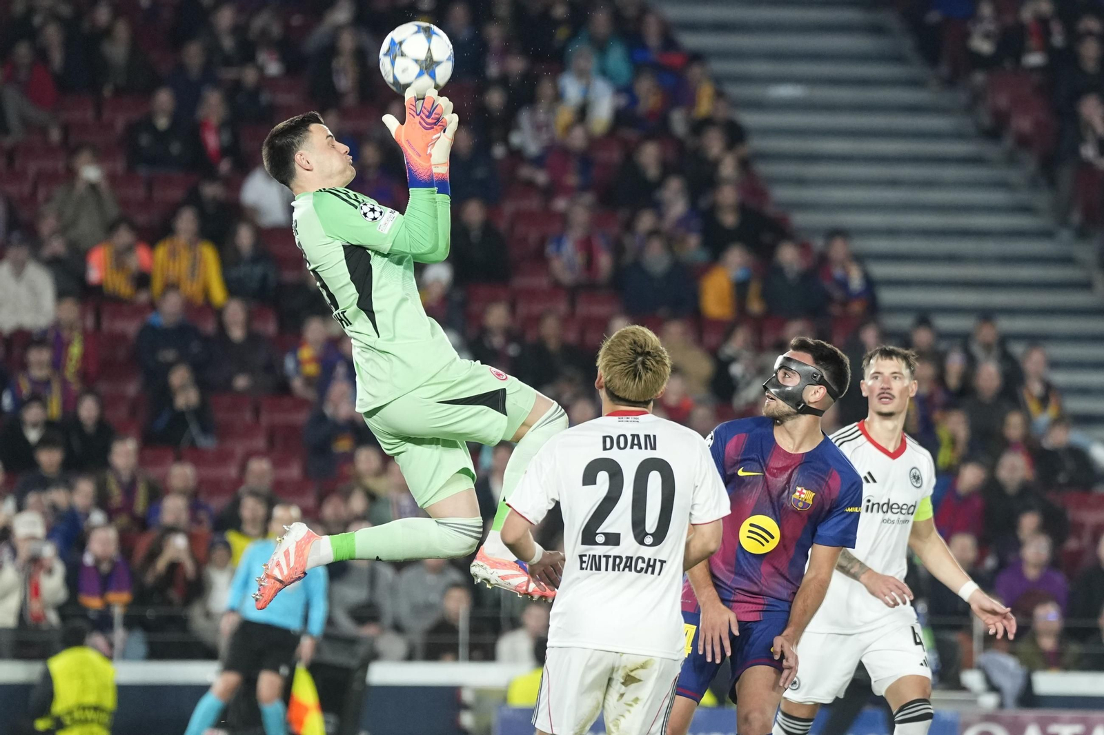 Las fotos del Barcelona-Eintracht Frankfurt