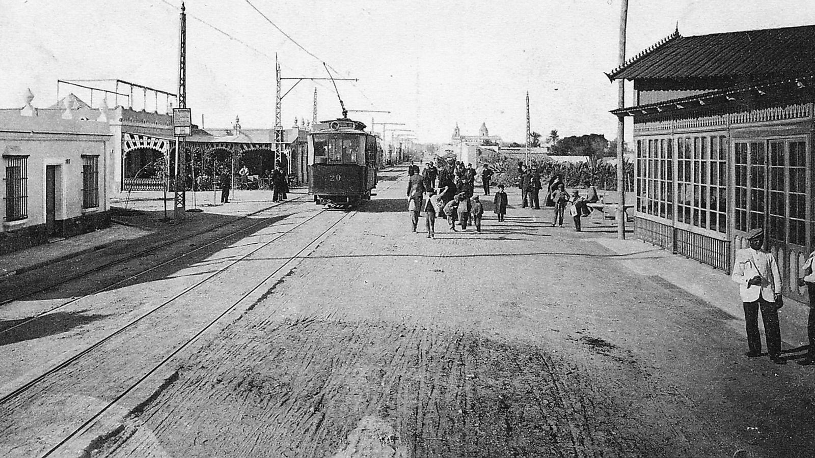 La Avenida a principios del siglo XX.