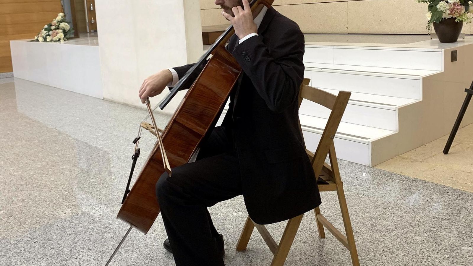 El servicio de música en las celebraciones tiene gran acogida.