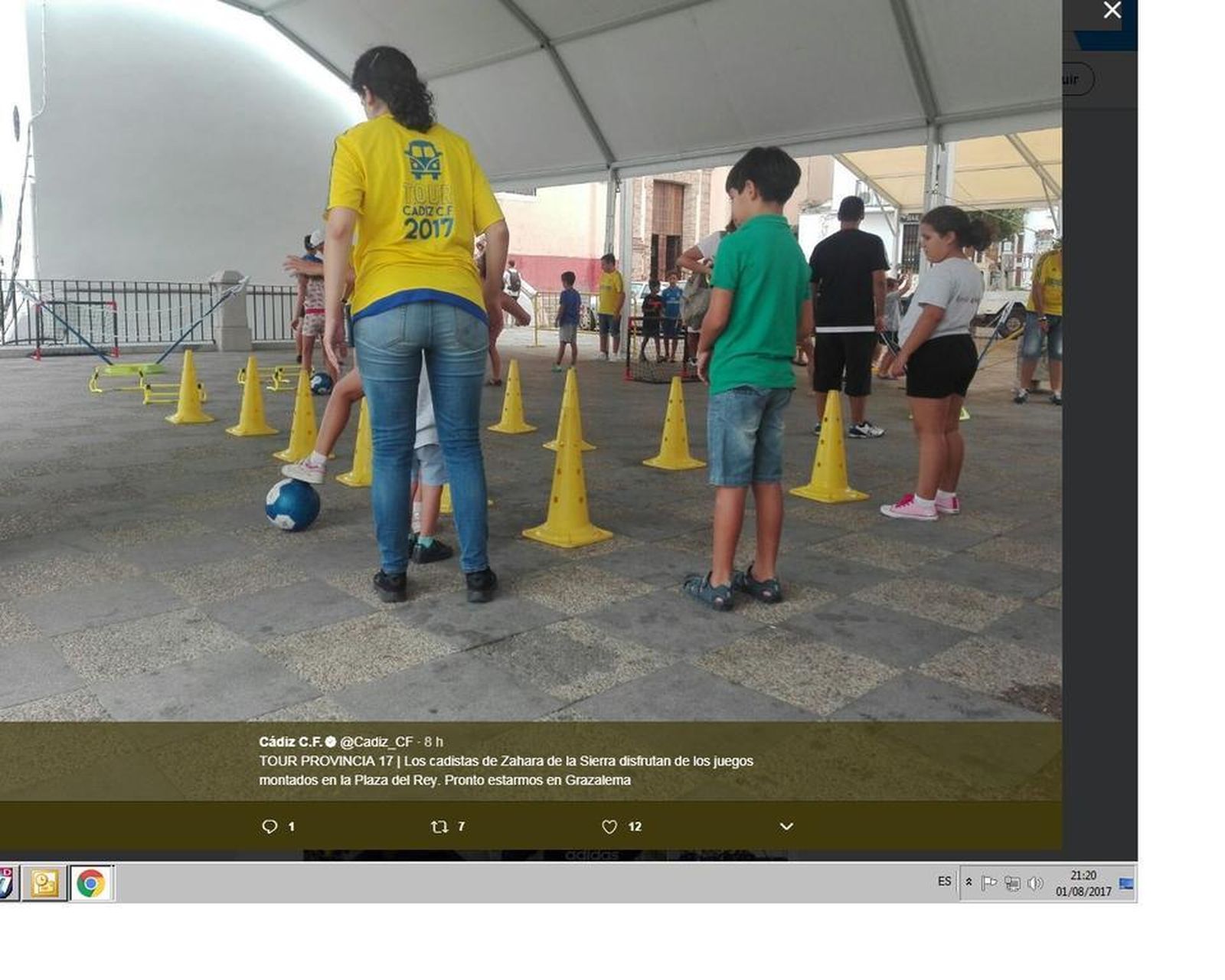 La 'Caravana Cadista', por la Sierra