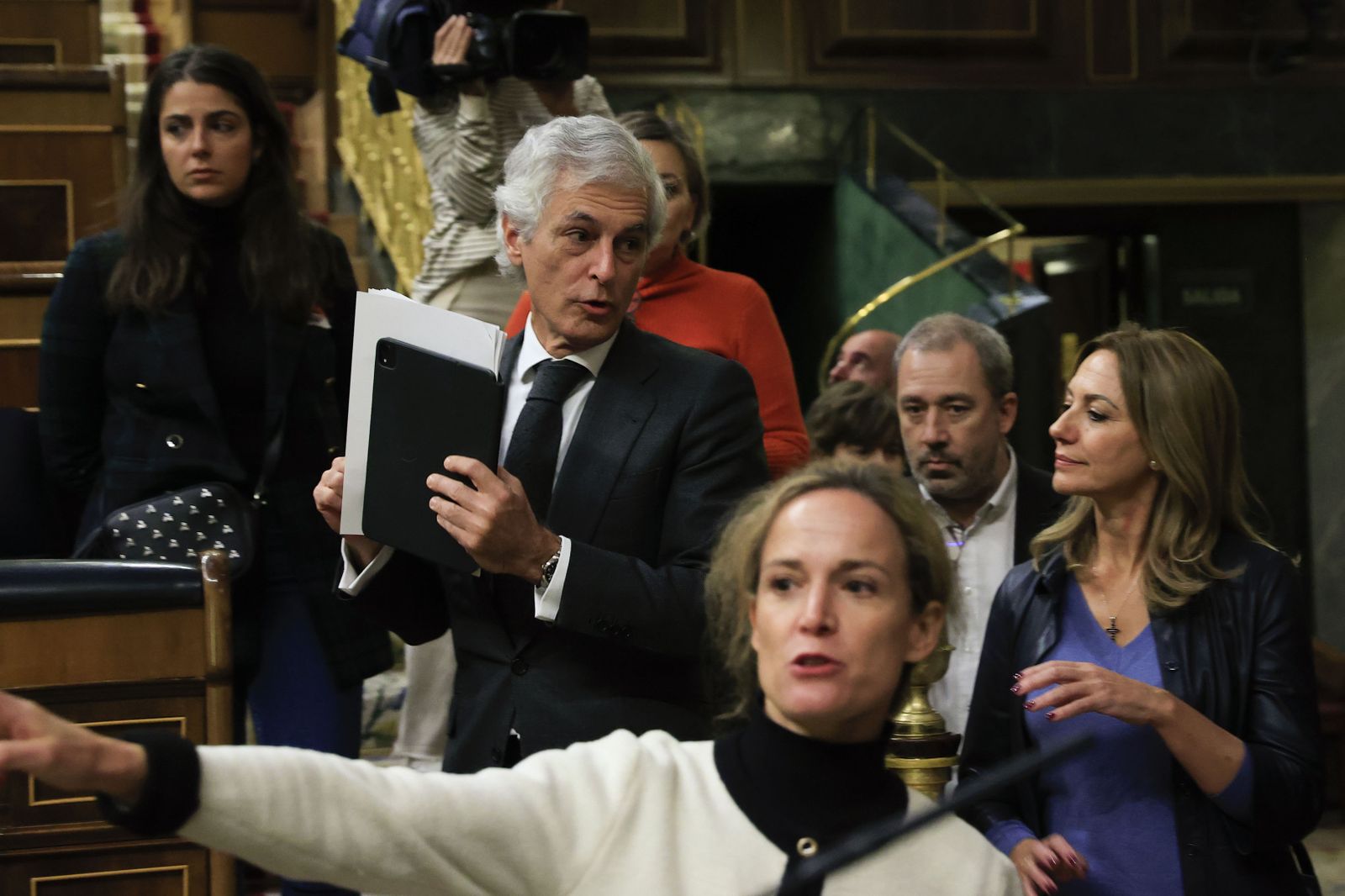 Las imágenes del recibimiento al Real Betis en el Congreso de los Diputados