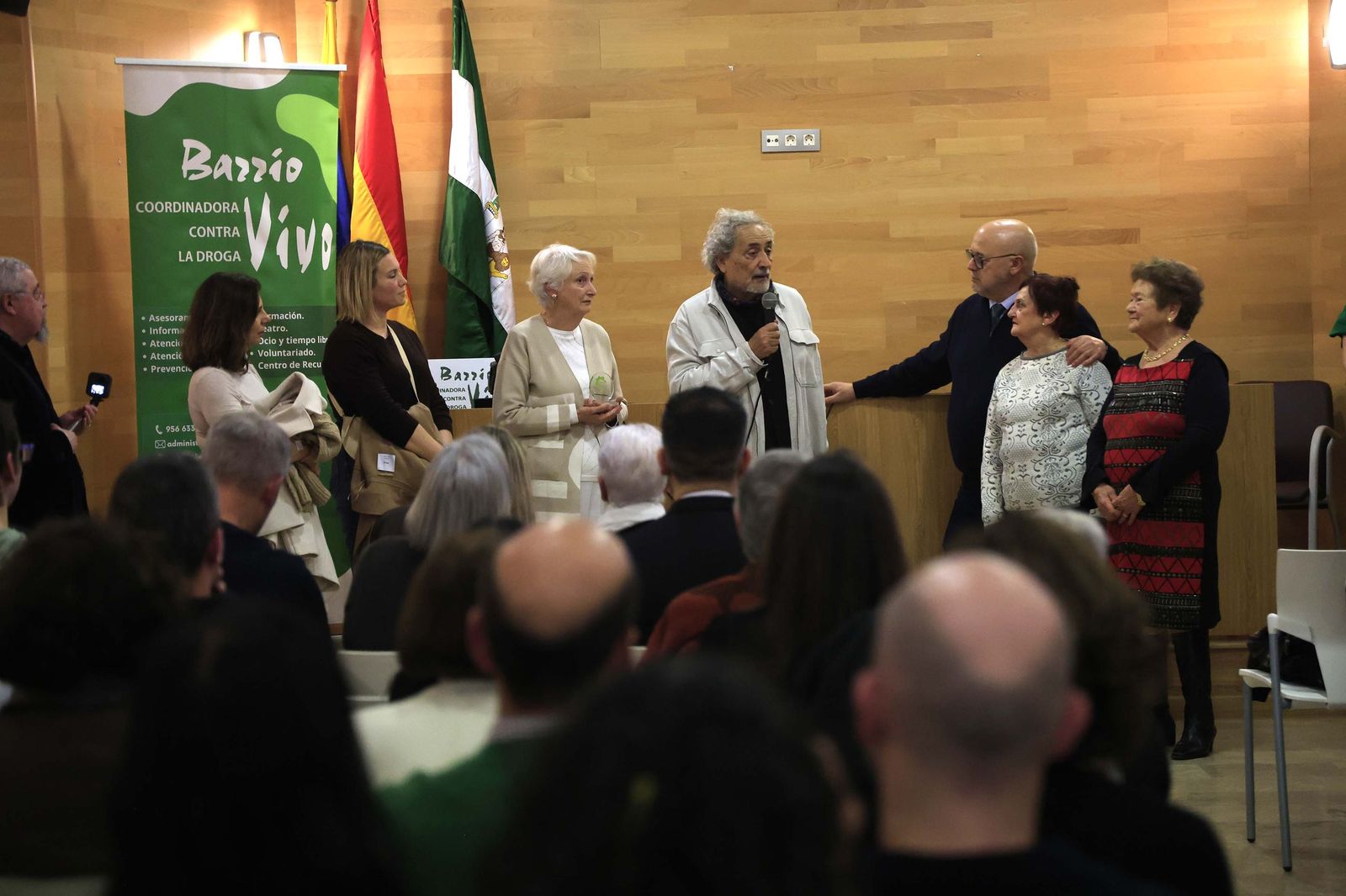 Fotos del acto por el 35 aniversario de la coordinadora Barrio Vivo de Algeciras