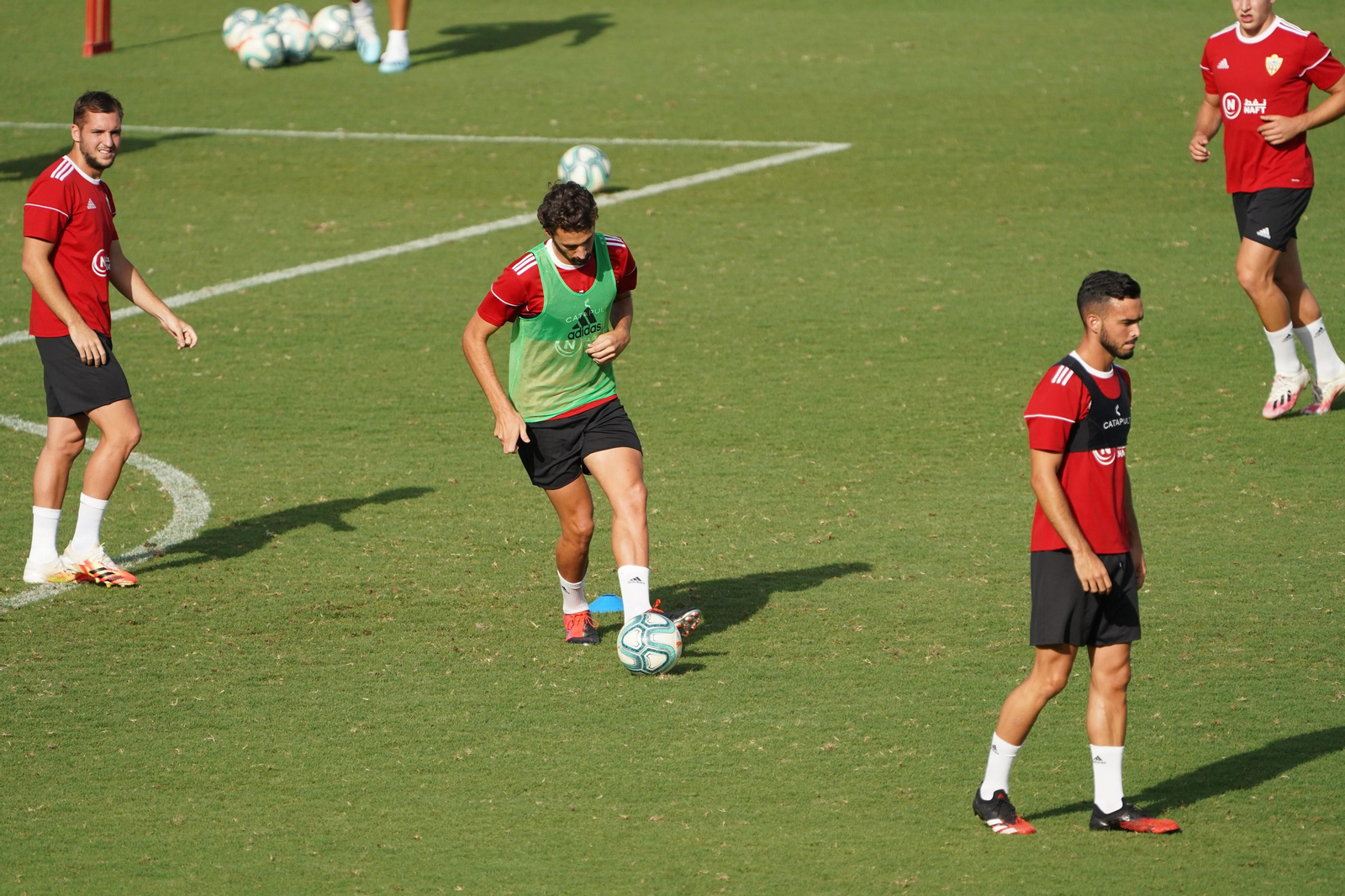 Vuelta a los entrenamientos de la UD Almería