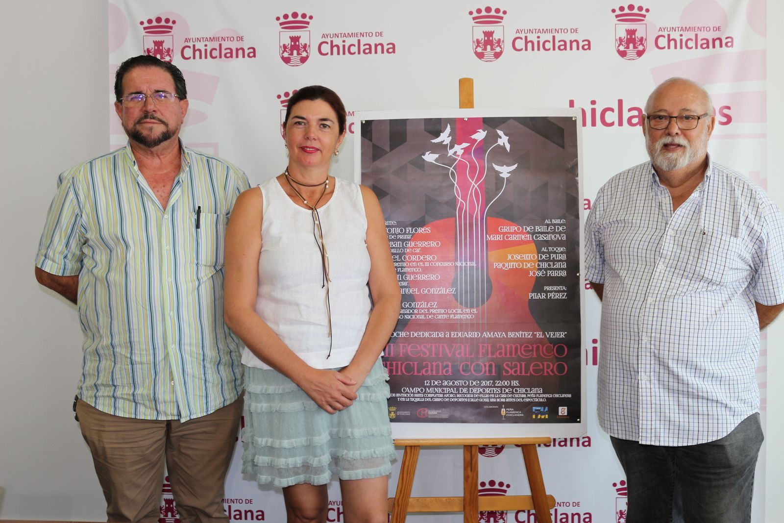 Momento de la presentación del cartel.