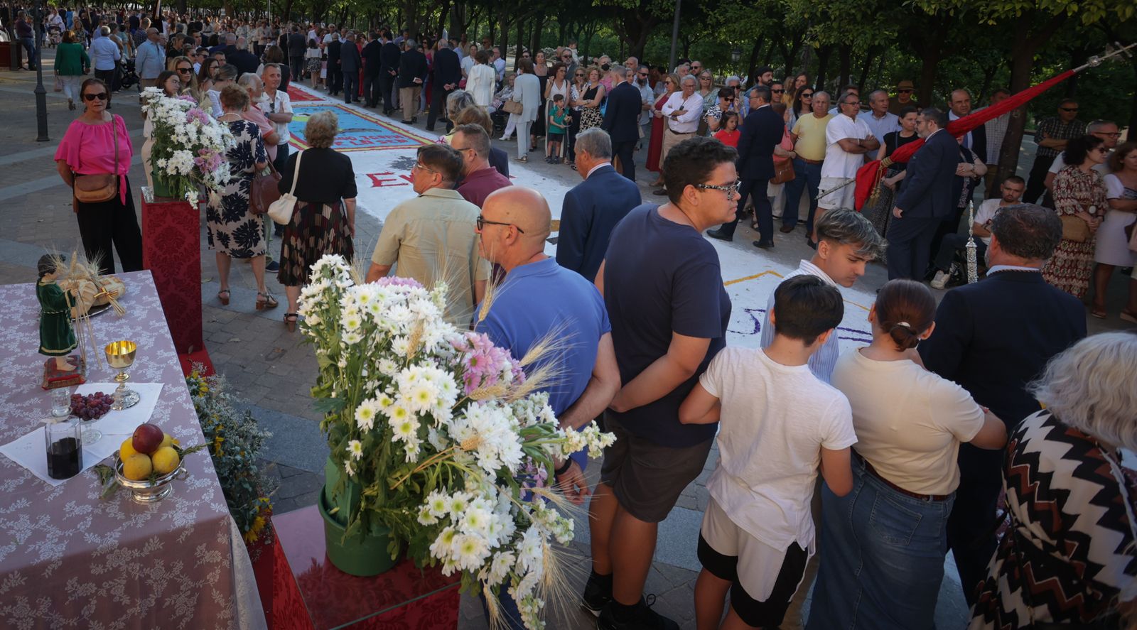 Imágenes de la procesión del Corpus en Jerez