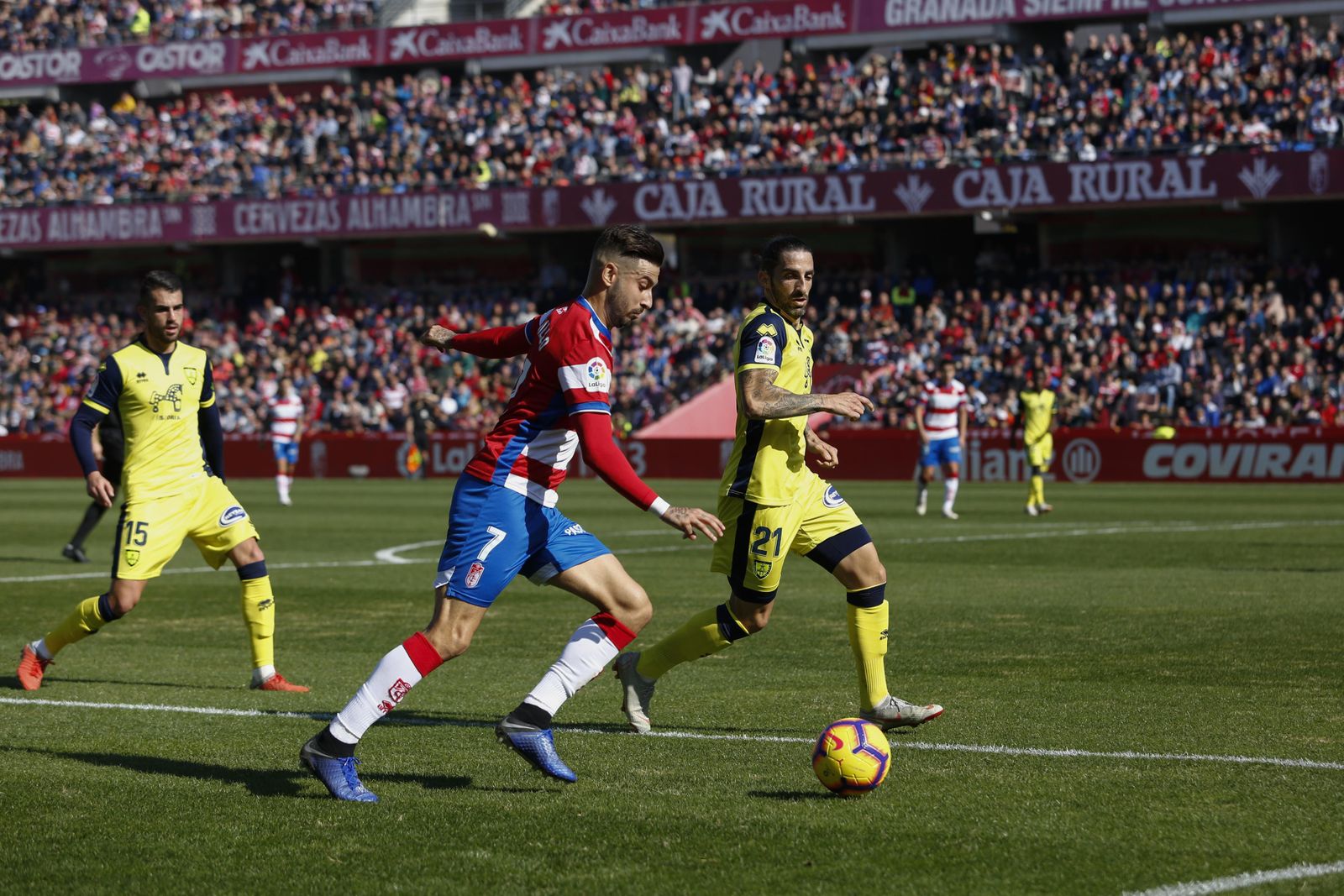 Las imágenes del Granada-Numancia