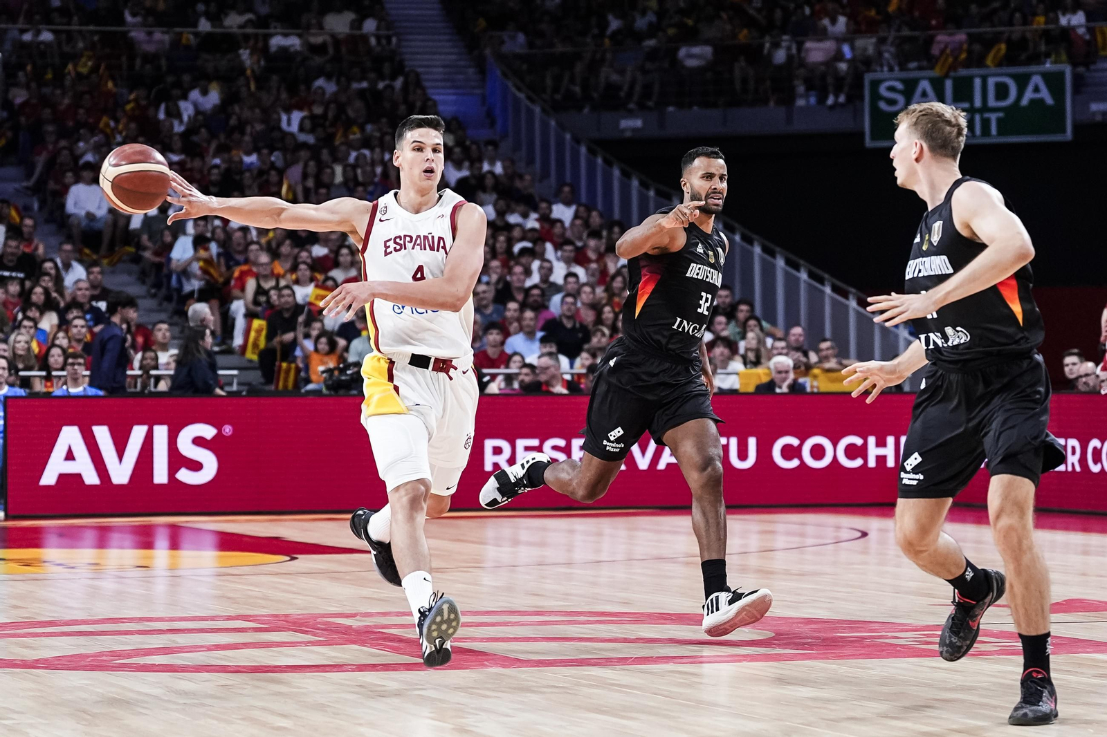 Las mejores fotos del España - Alemania de baloncesto