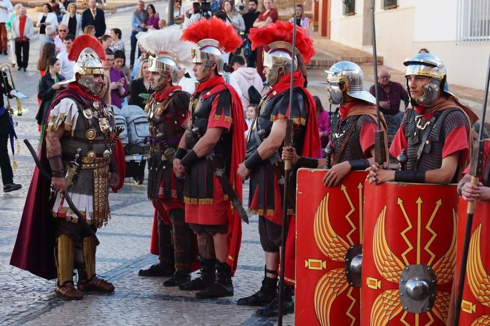 Procesión de San Jorge Mártir por las calles de Palos de la Frontera