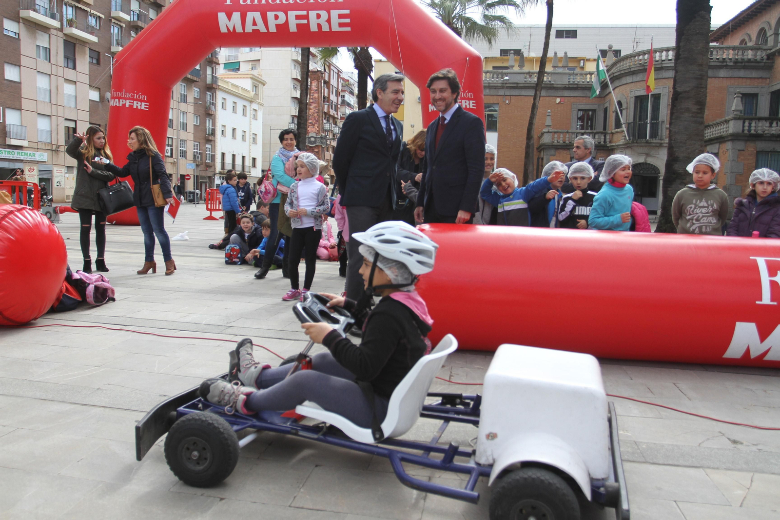 Presentación de la caravana de educación vial de Mapfre