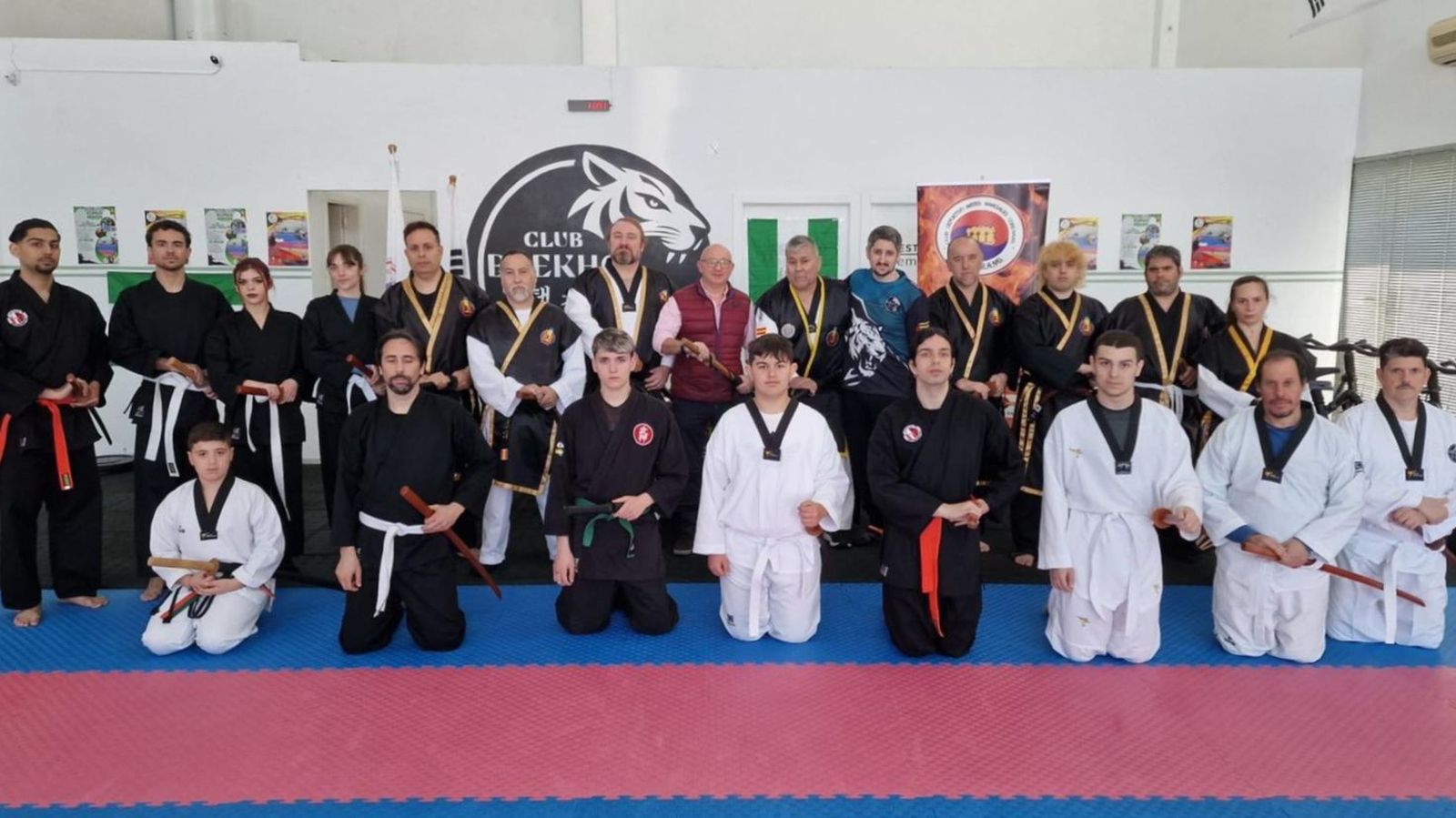 Una imagen del encuentro deportivo.