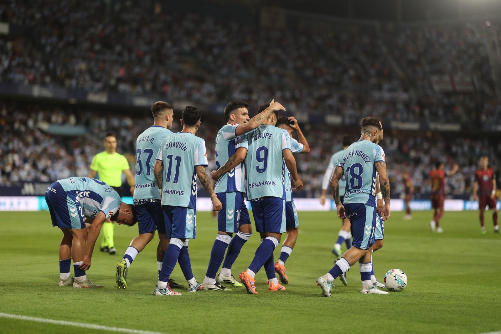 Las fotos del Málaga CF-Deportivo