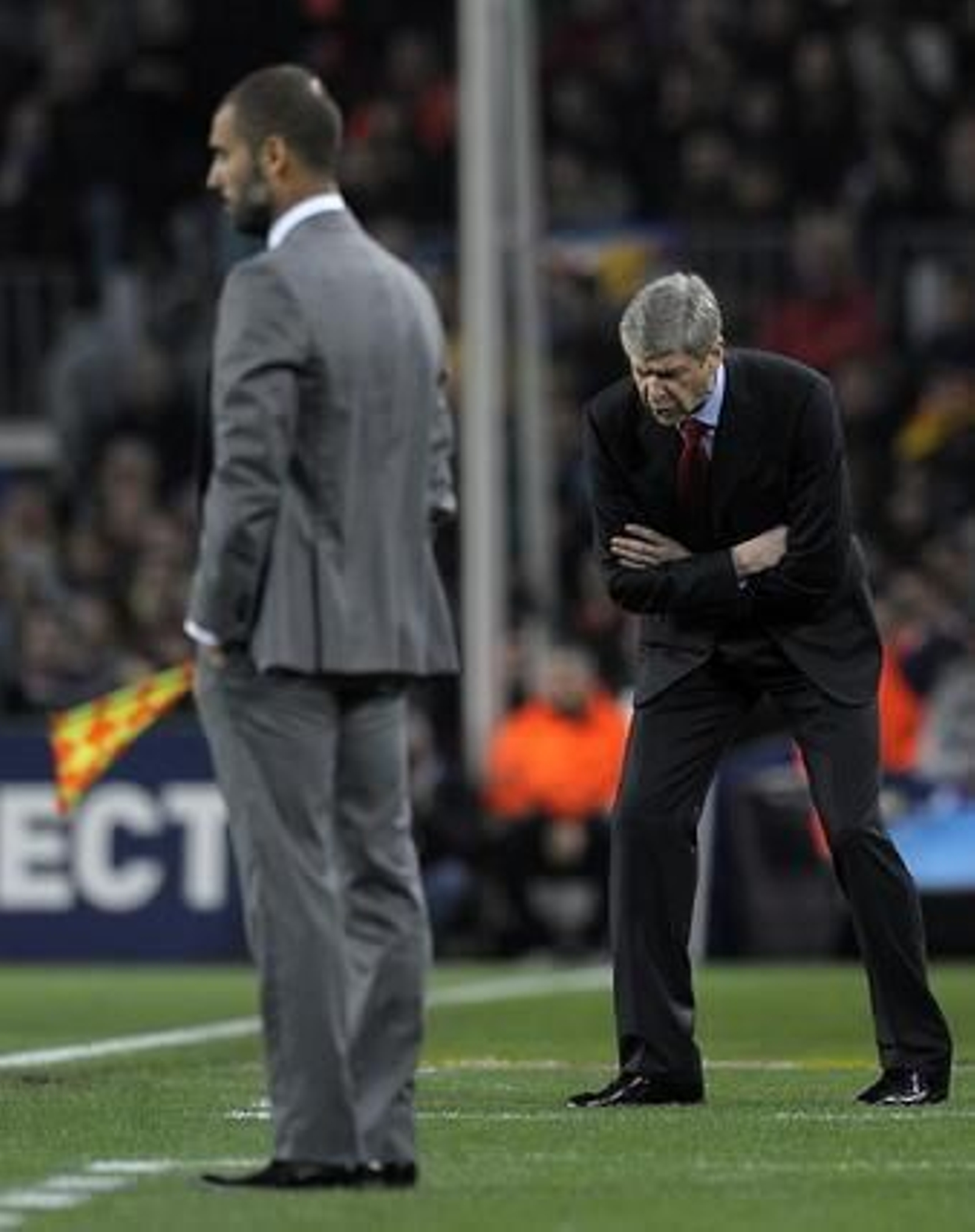 El Barcelona se clasifica para la semifinal de la Liga de Campeones tras ganar al Arsenal. / AFP