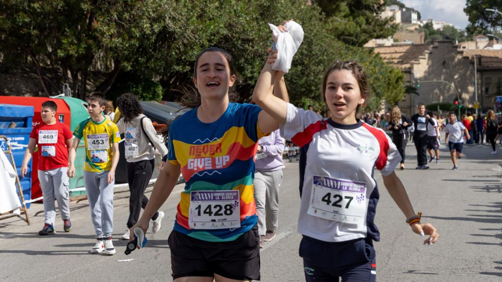 La carrera escolar de “La Gloria” que aúna inclusión y solidaridad, en imágenes