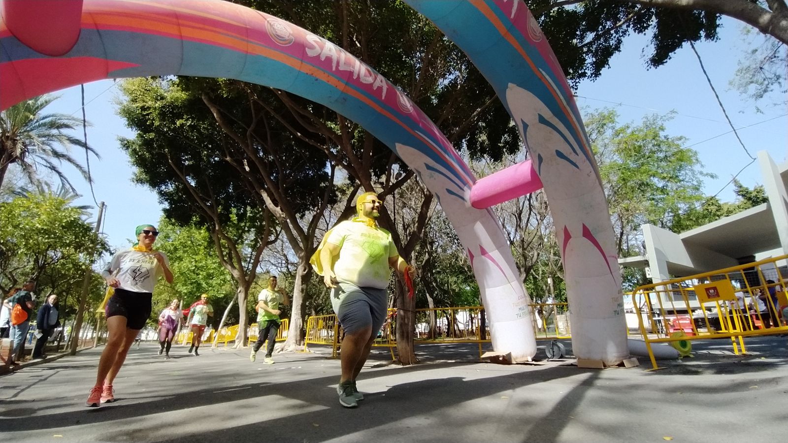 Las imágenes de la Carrera de la Felicidad en San Fernando