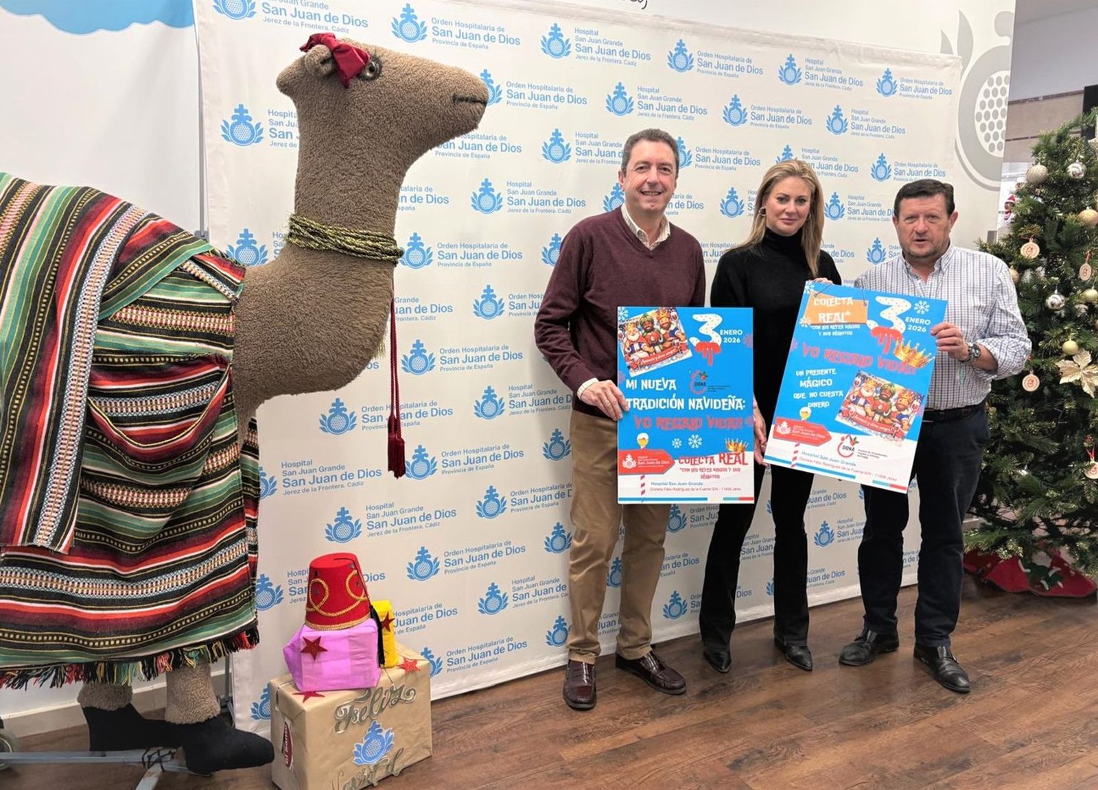 Colecta de sangre 'real' en el Hospital San Juan Grande de Jerez