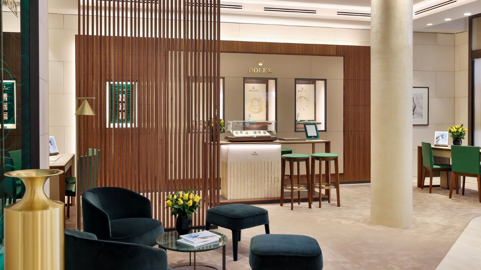 Corner Rolex en la joyería Marcos