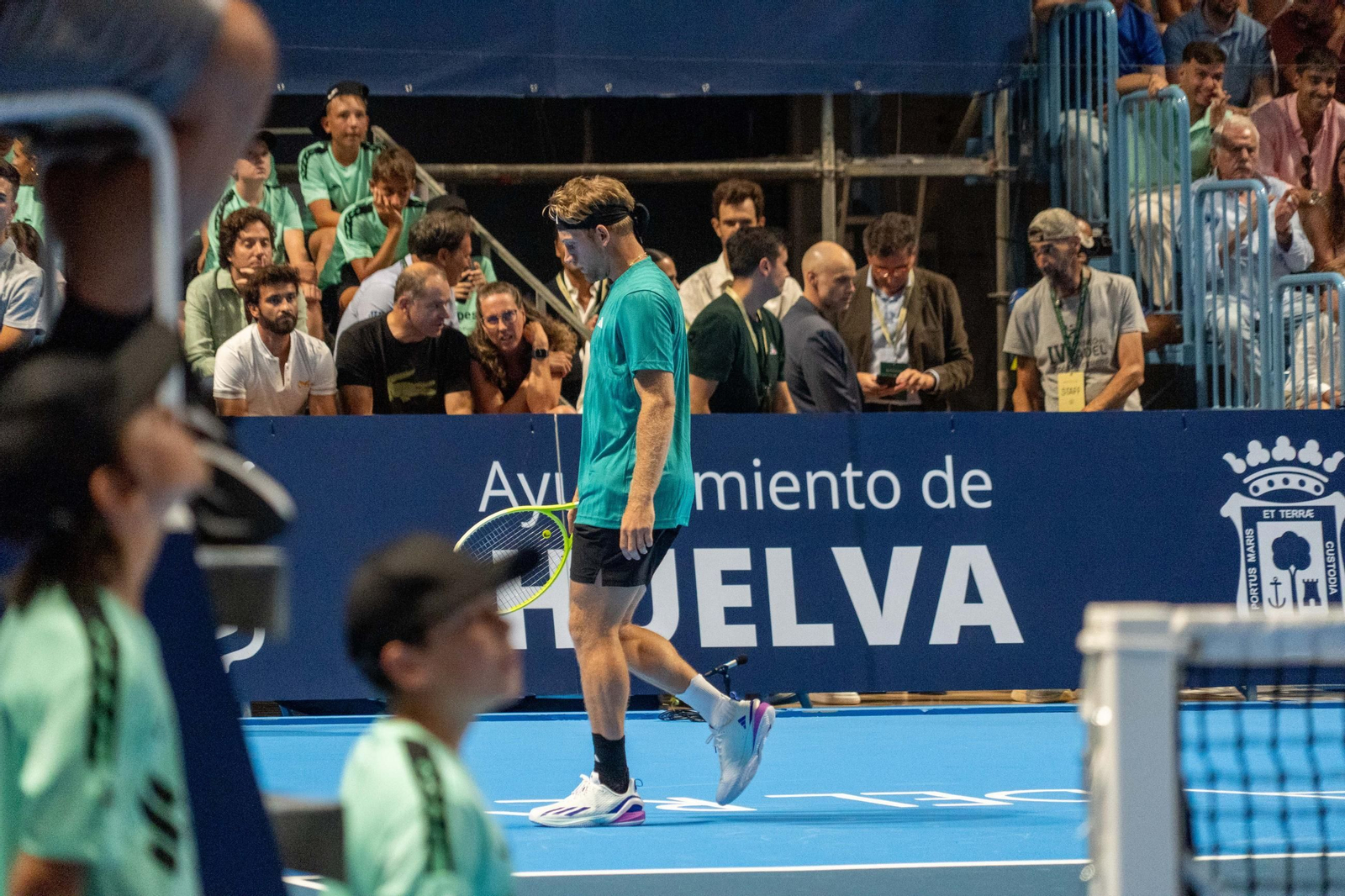 Imágenes de la final masculina de la Copa del Rey de tenis entre Daniil Medvedev y Alejandro Davidovich