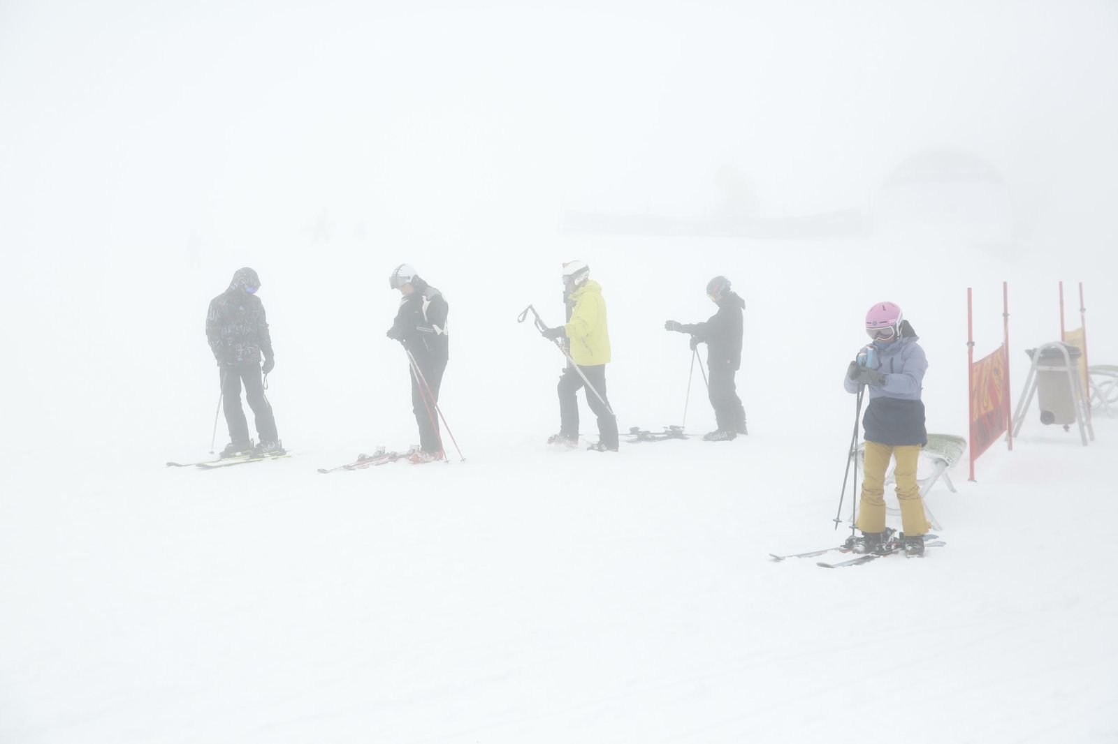 Todas las imágenes del estreno de la temporada de esquí en Sierra Nevada