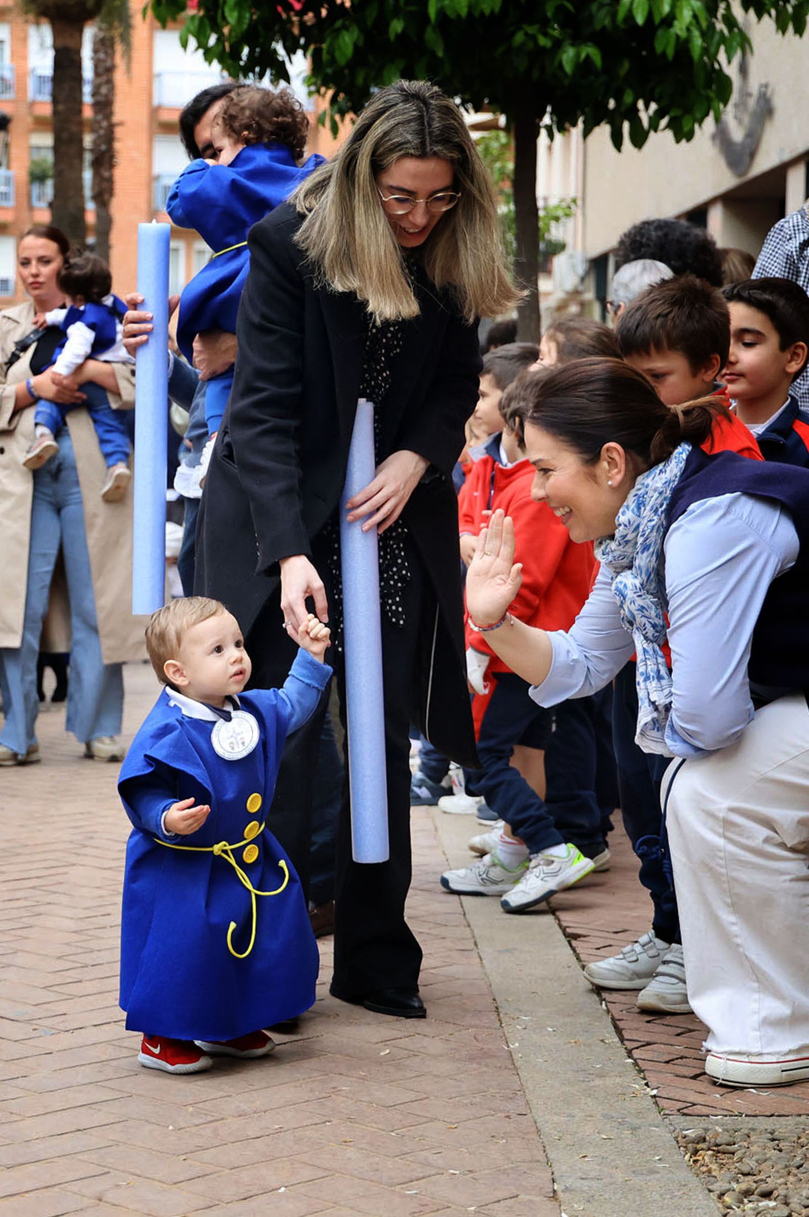Imágenes de la procesión de la 'Escuela Infantil Mi Pequeño Puerto'