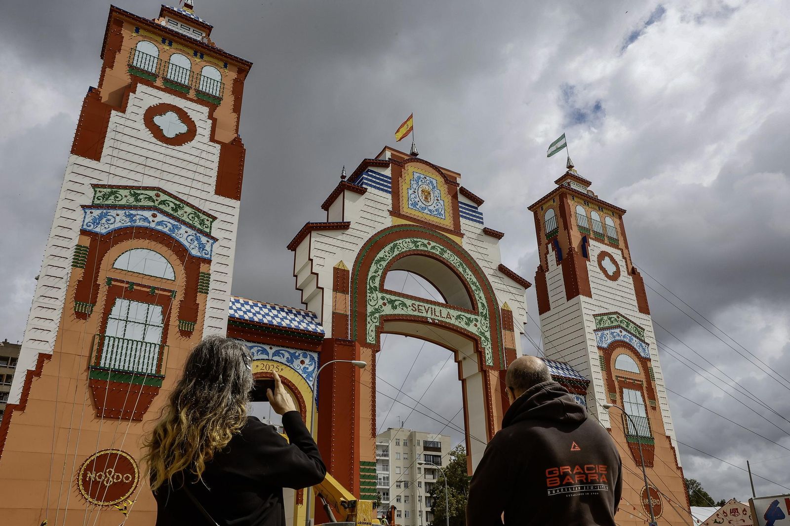 La protada de la Feria de Sevilla.