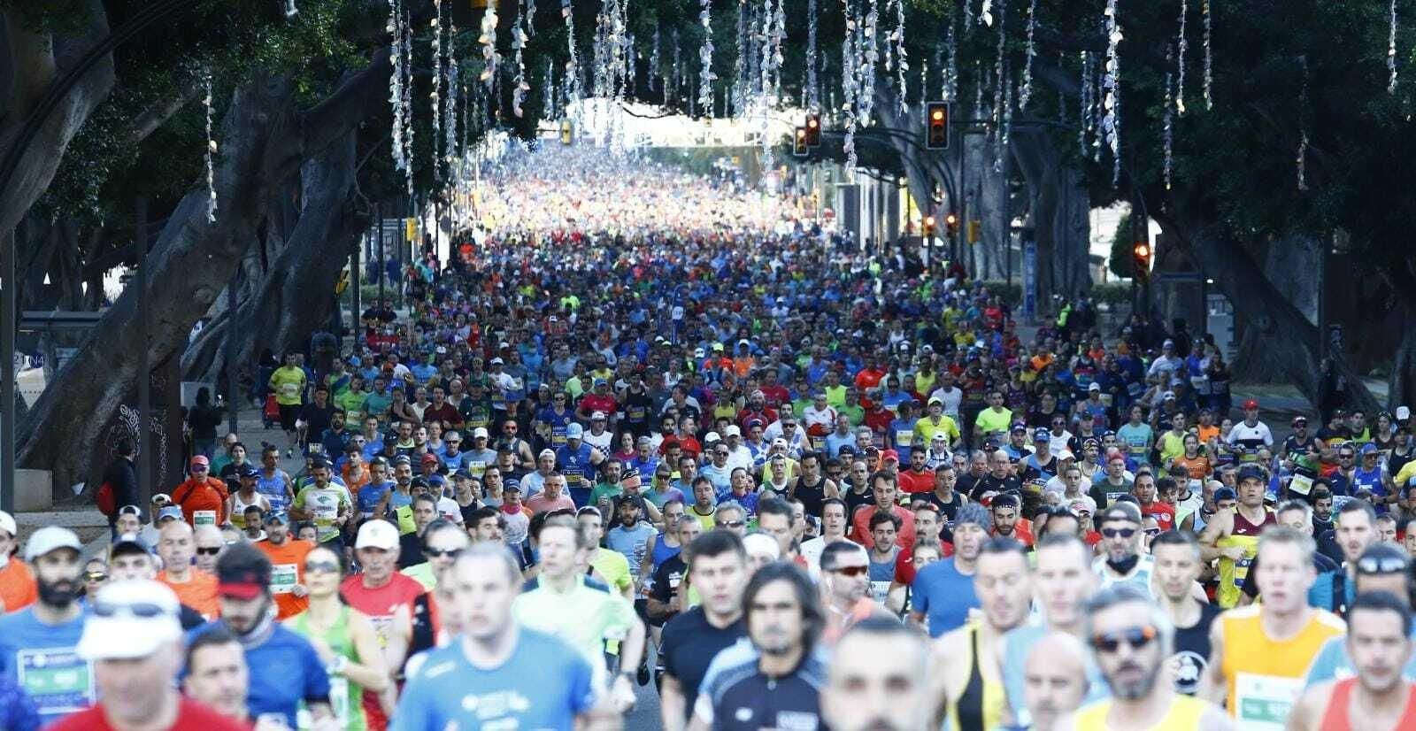 Las fotos de la Maratón de Málaga 2021