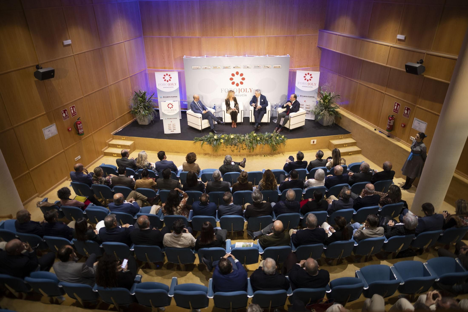 Imágenes del Foro Joly Andalucía Sostenibilidad en el Cluster portuario