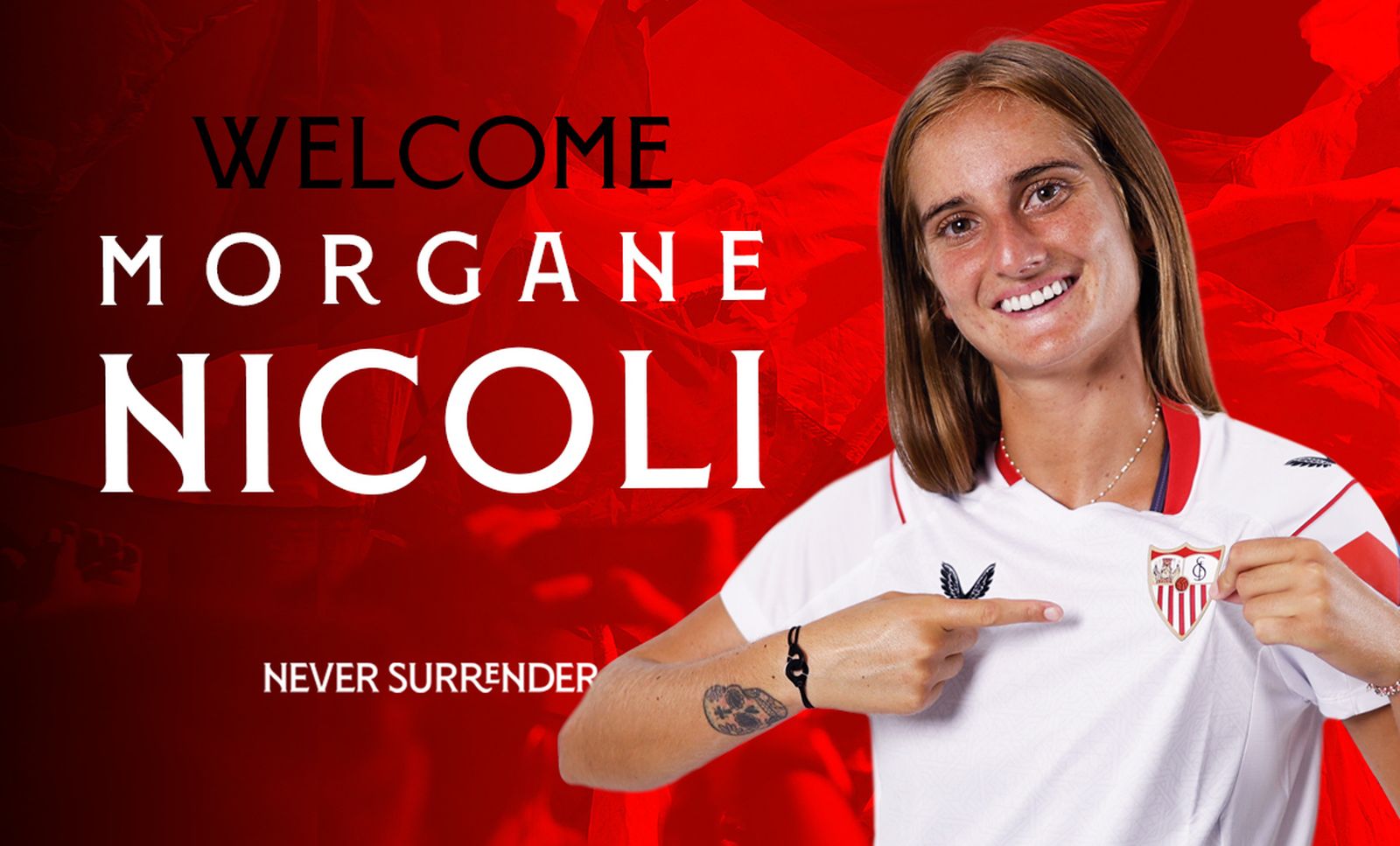 Morgane Nicoli, nueva incorporación del Sevilla Femenino.