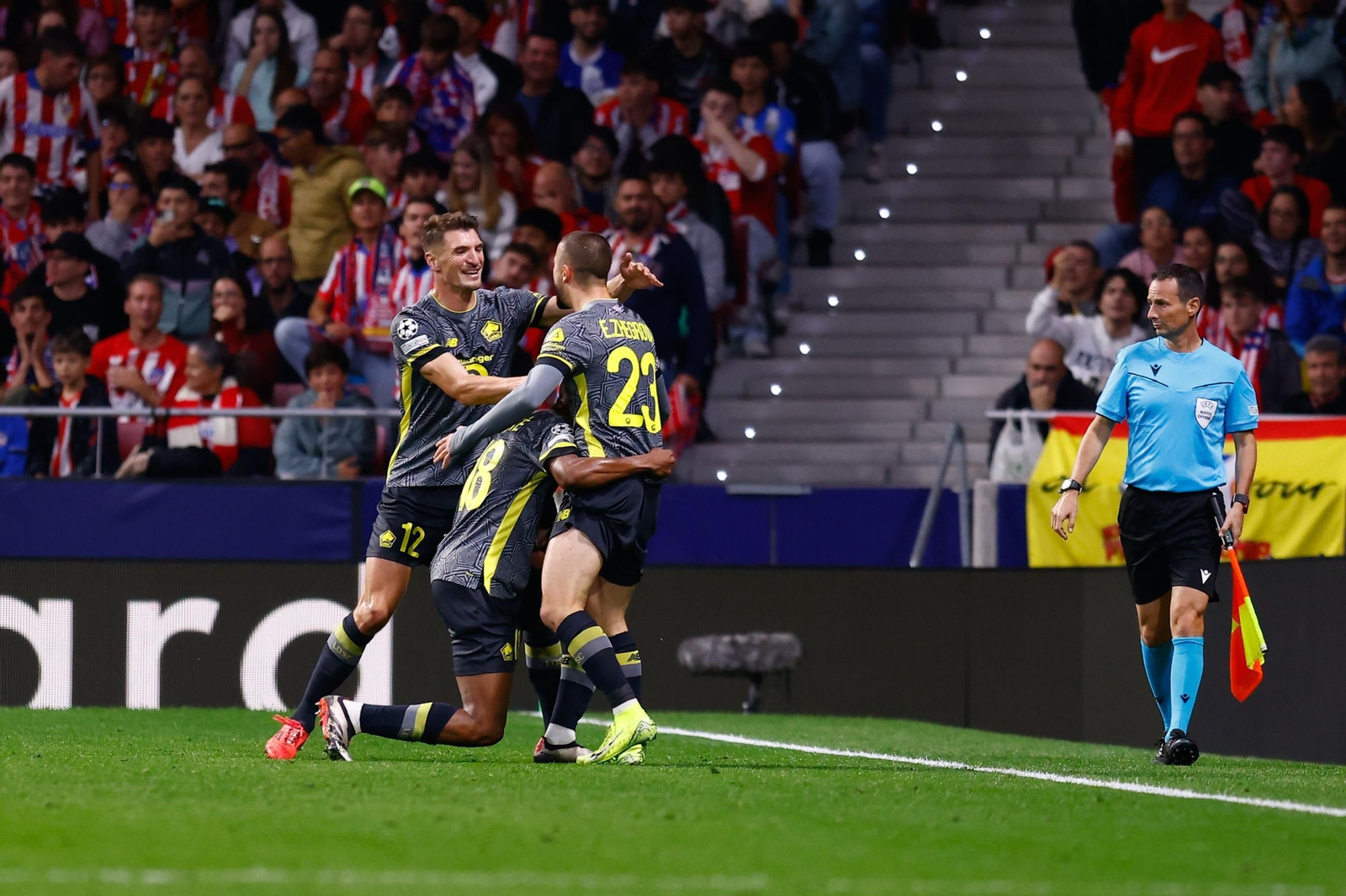 Las mejores imágenes del Atlético de Madrid en su duelo contra el Lille