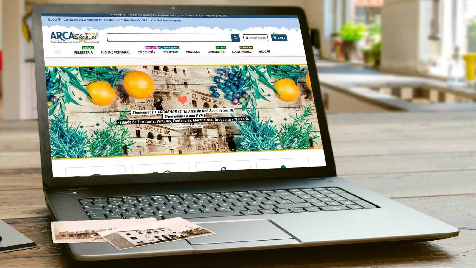 El Arca de Noé en Tomares y Arcashop.es, un comercio con historia en Sevilla