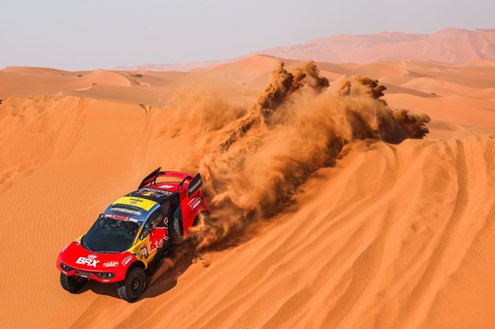 Las mejores fotos del Dakar por las dunas