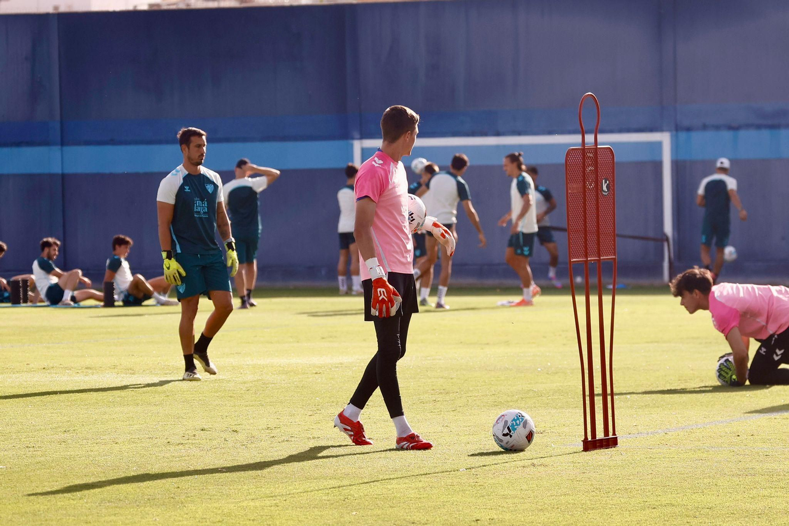 Las fotos de Ángel Recio, a tope con el Málaga CF y apunta a Las Palmas