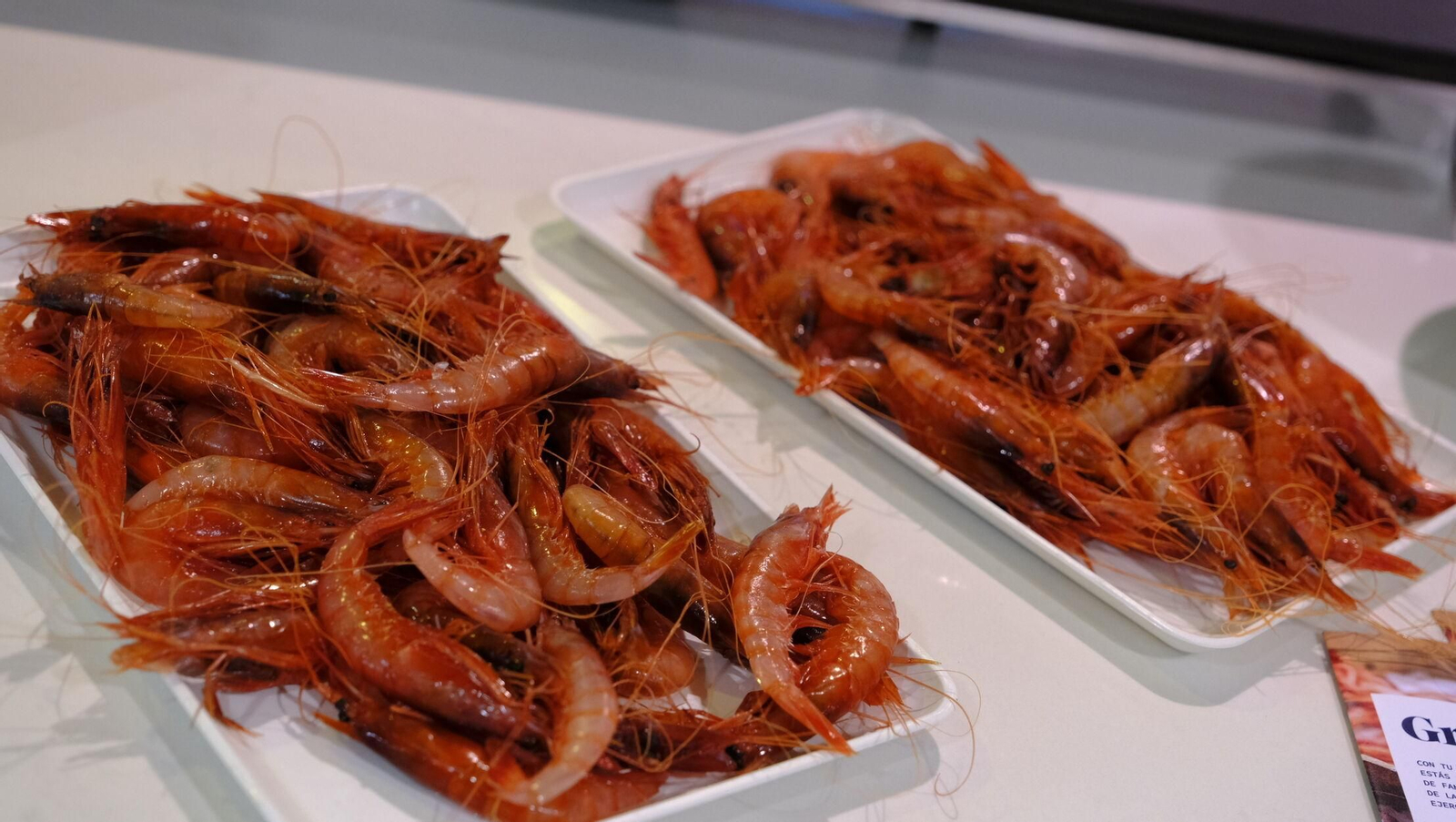 Vea los exquisitos platos preparados en el 'showcooking' de la Gamba Roja de Almería Vea los exquisitos platos preparados en el 'showcooking' de la Gamba Roja de Almería