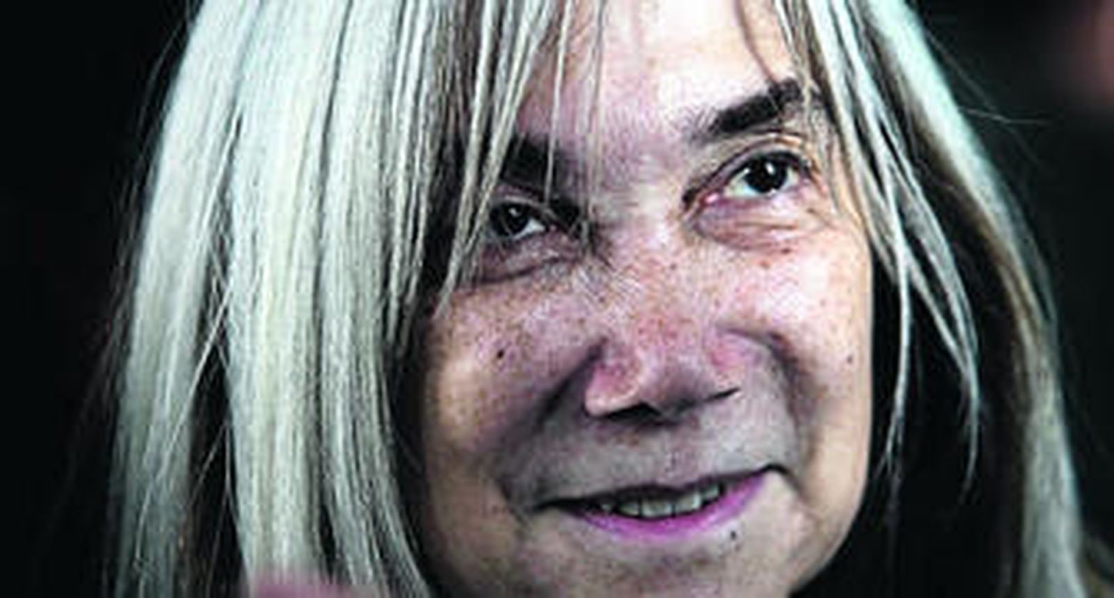 María Kodama, el sábado durante la inauguración de la exposición sobre Jorge Luis Borges.