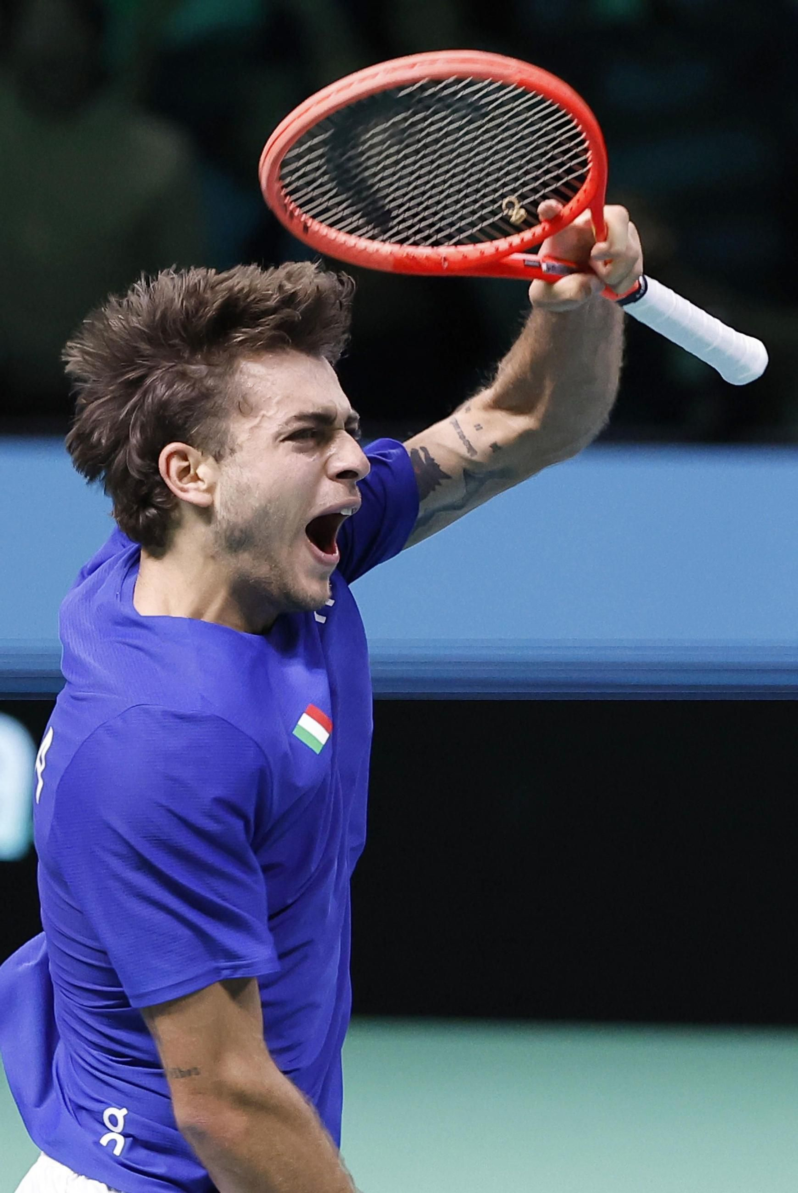 Las fotos de la final de la Copa Davis Italia-España