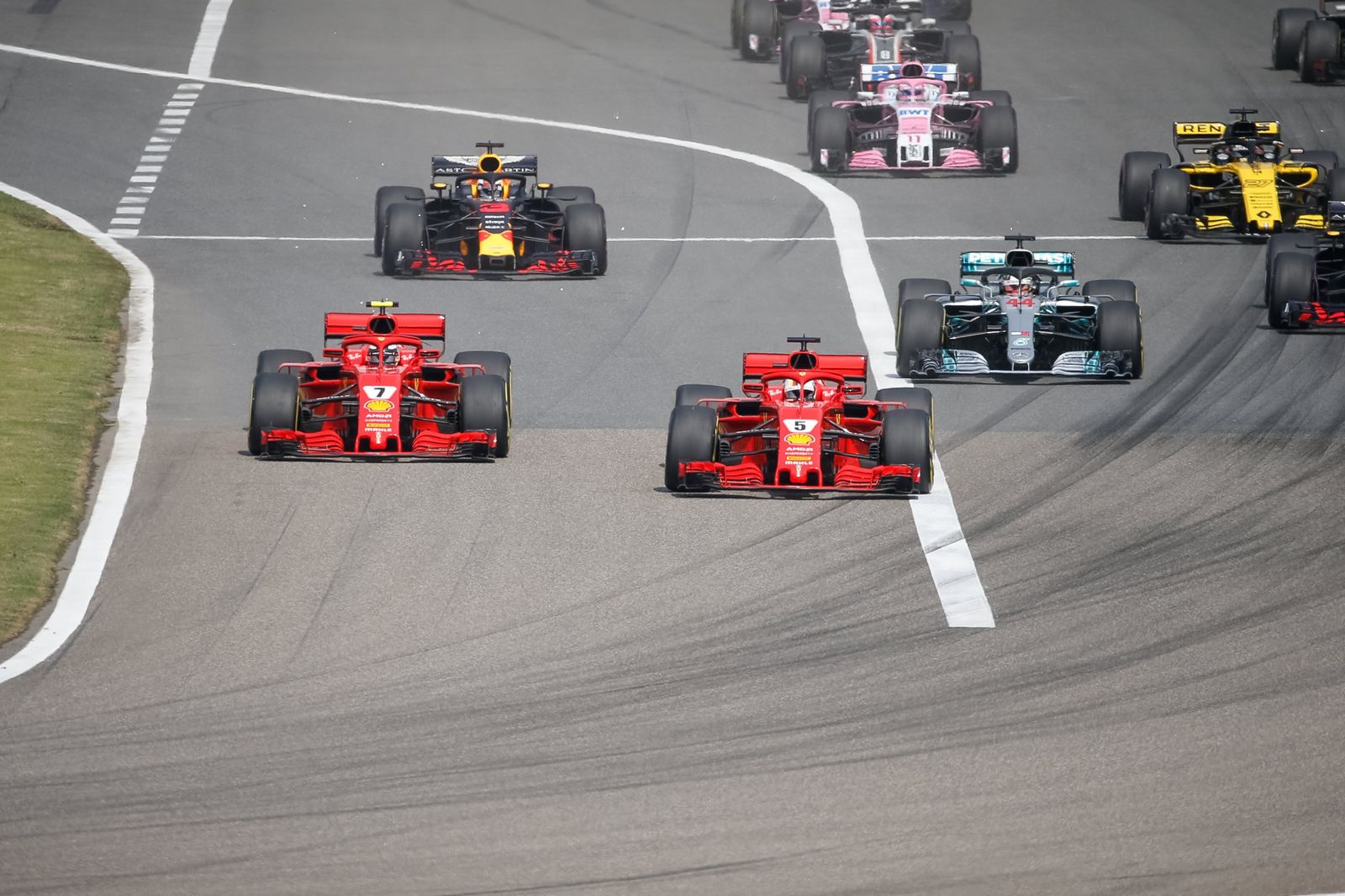 Las imágenes del GP de China