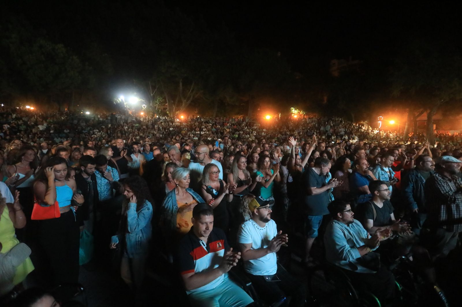 Concierto de La Mari de Chambao en San Fernando