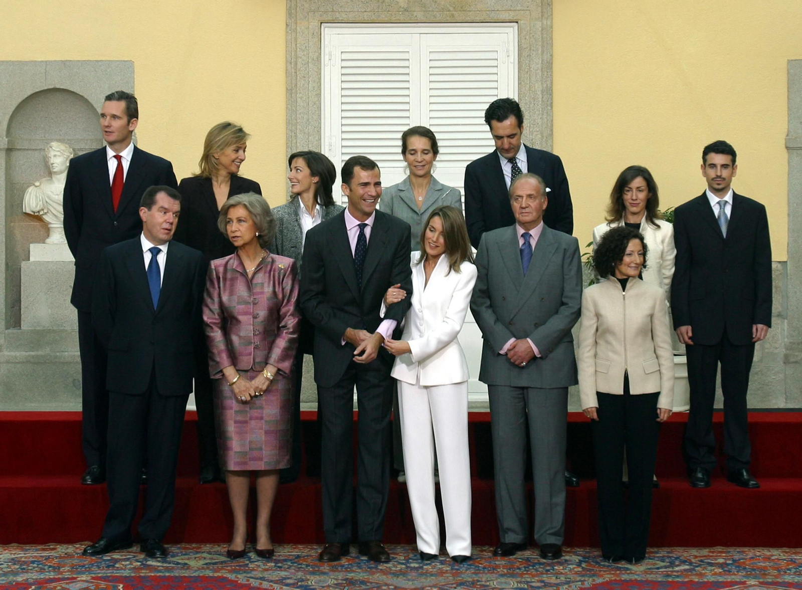 2003. Petición de mano con don Felipe