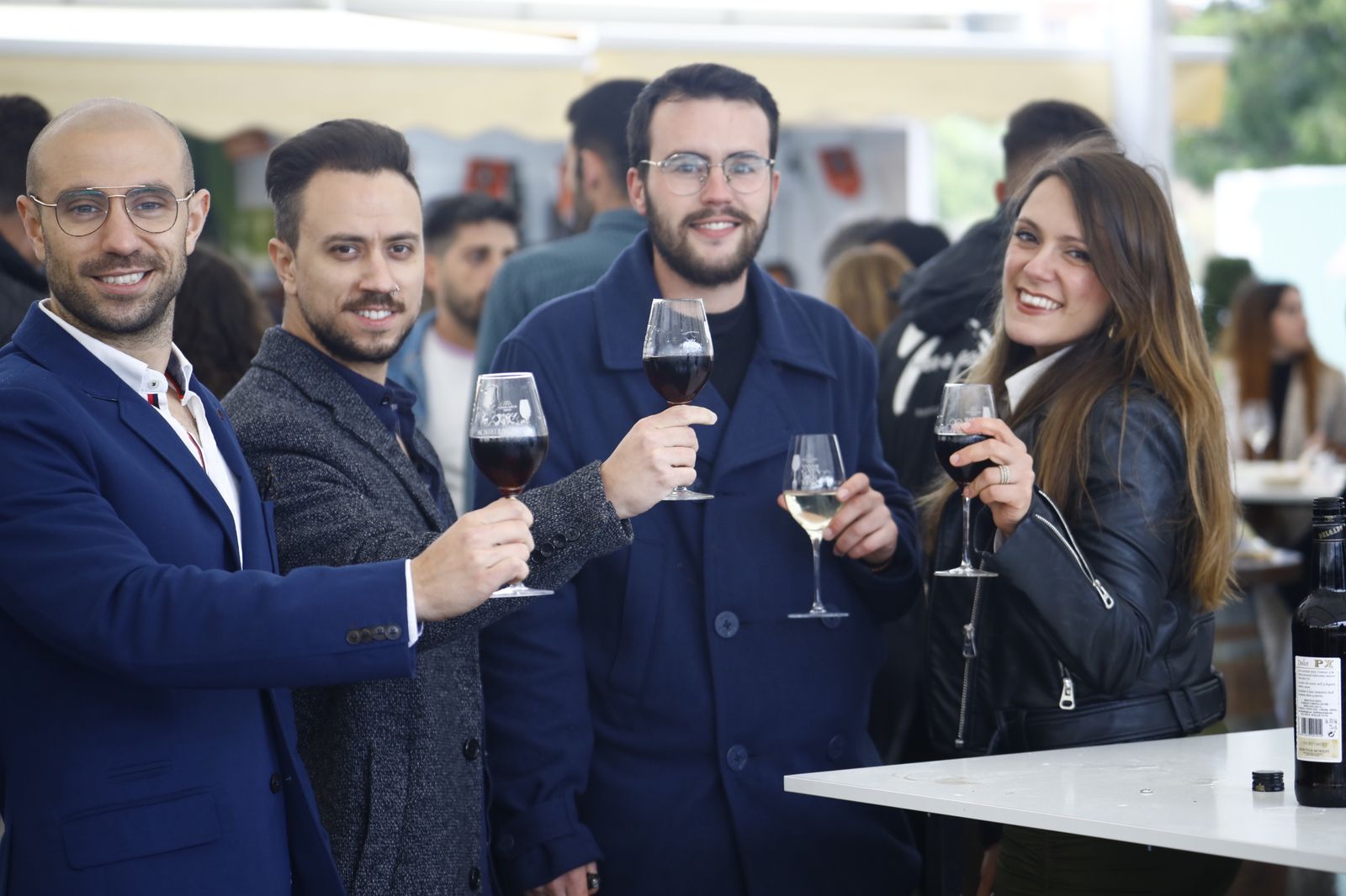 Las imágenes de un lluvioso tercer día de la Cata del Vino en Córdoba