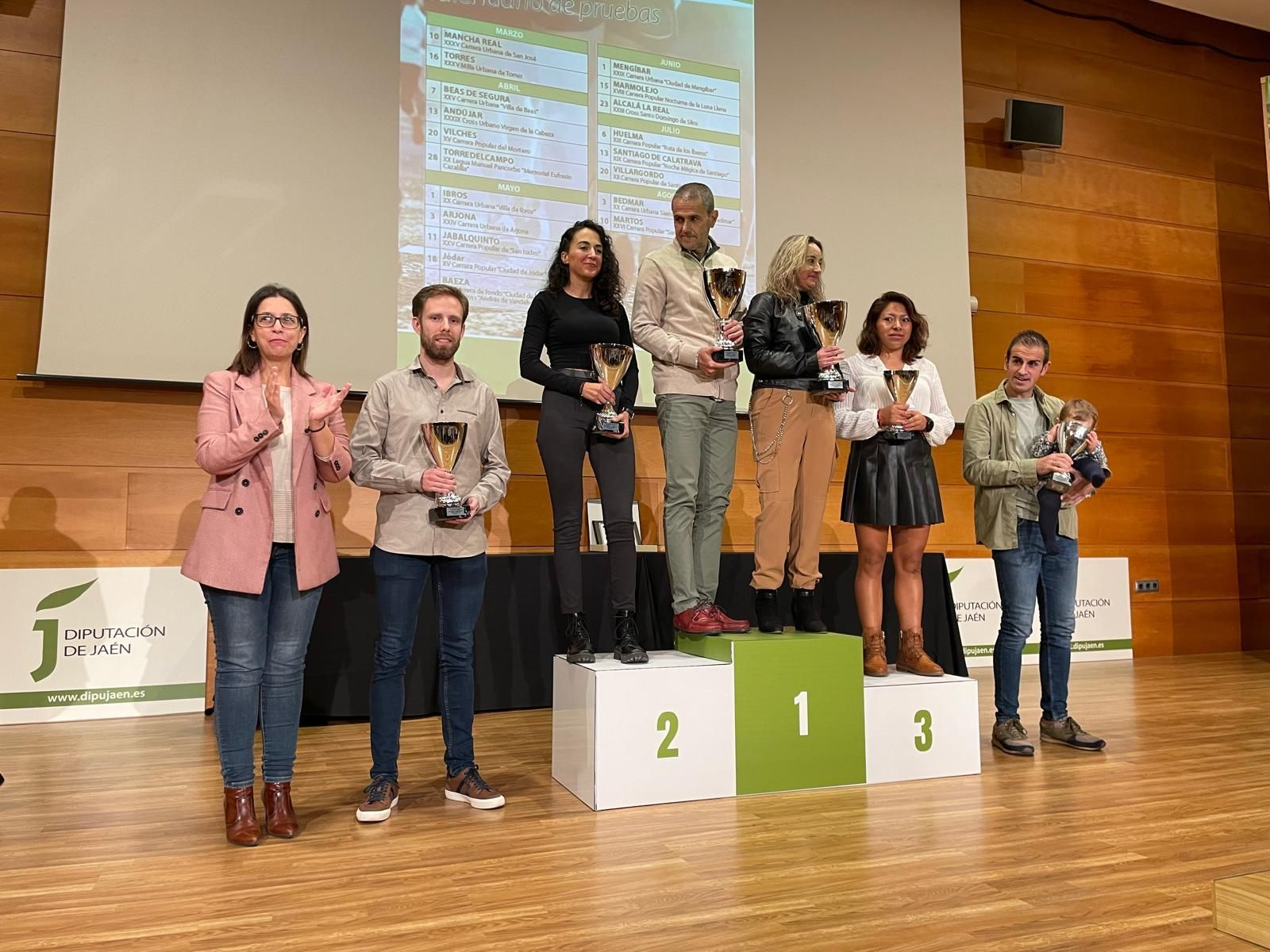 Entrega de galardones del XV Gran Premio de Carreras Populares ‘Jaén, paraíso interior’, en imágenes