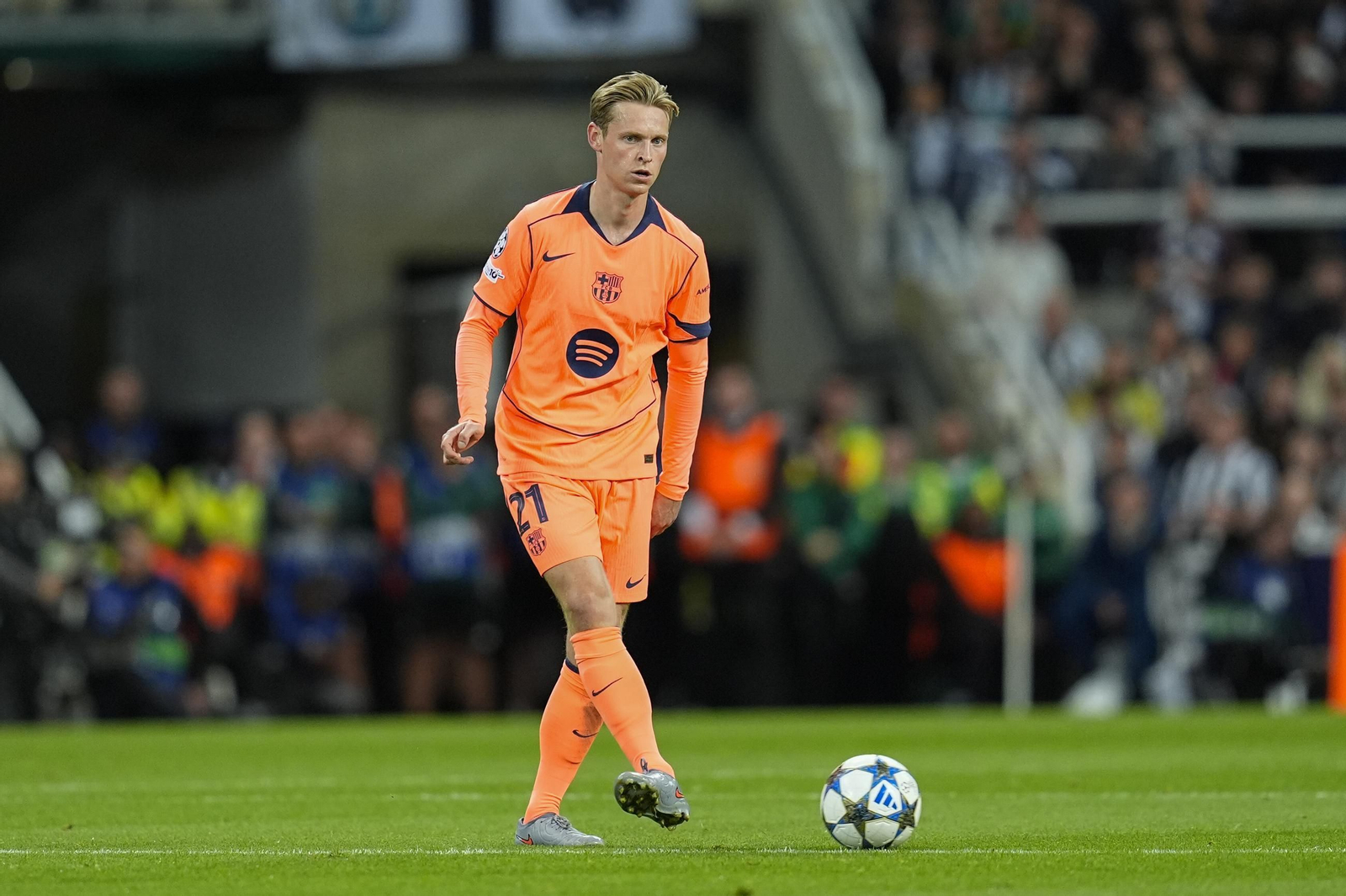 Las fotos del Newcastle-Barcelona