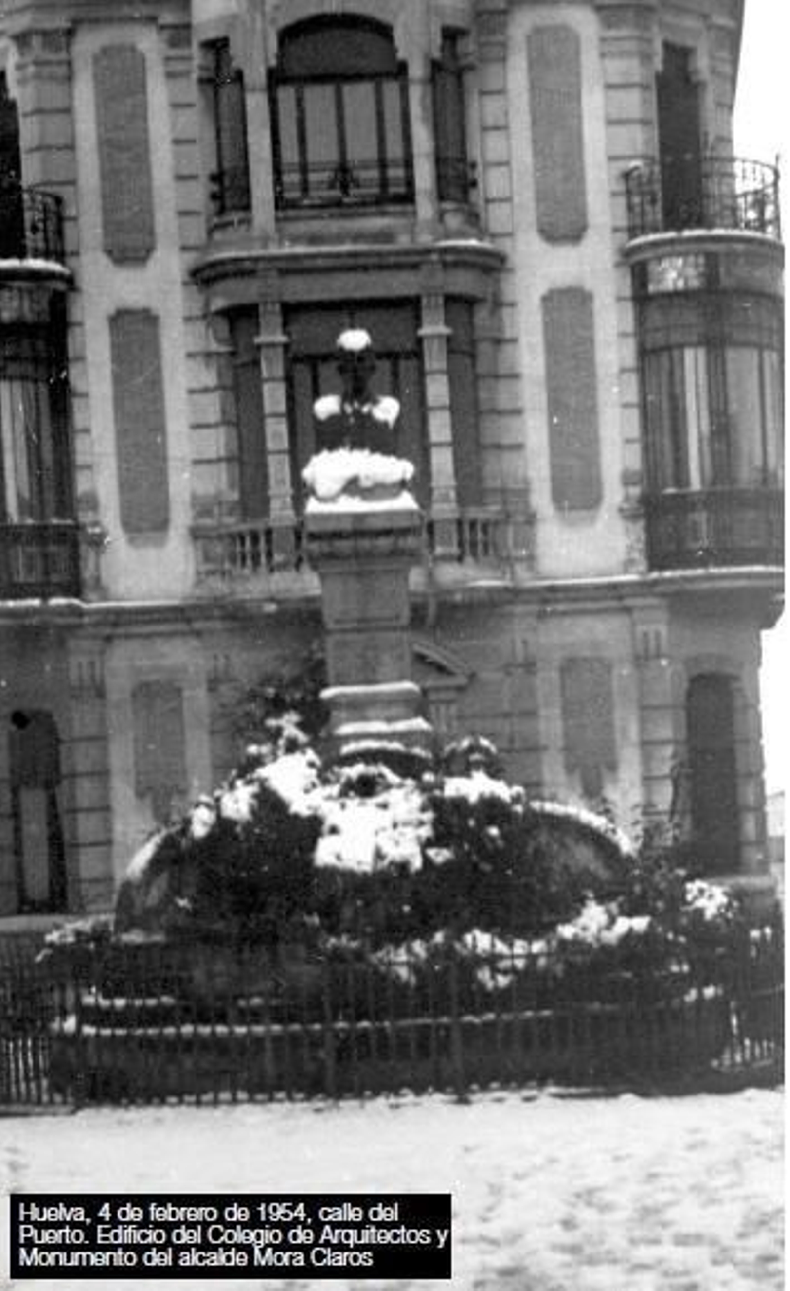70 años de la última gran nevada de Huelva
